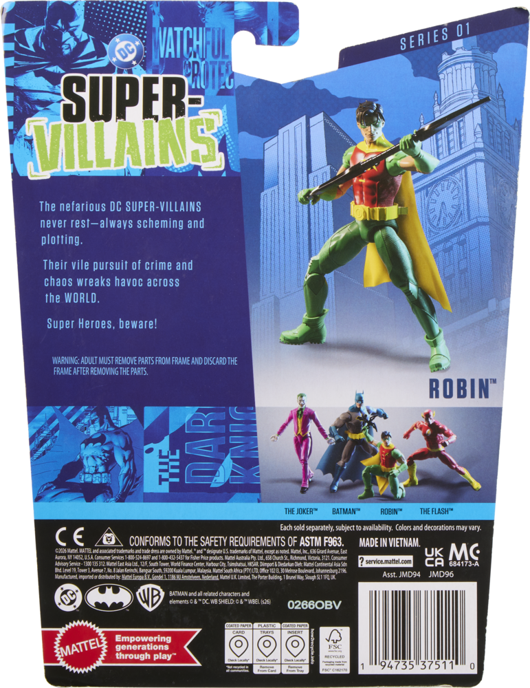 PRE-ORDER DC Super Heroes 6" Core Wave 1 Robin