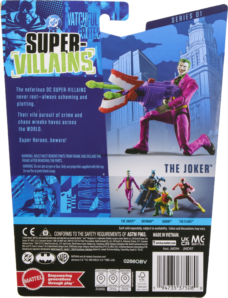 PRE-ORDER DC Super Heroes 6" Core Wave 1 The Joker