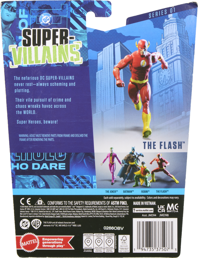 PRE-ORDER DC Super Heroes 6" Core Wave 1 The Flash