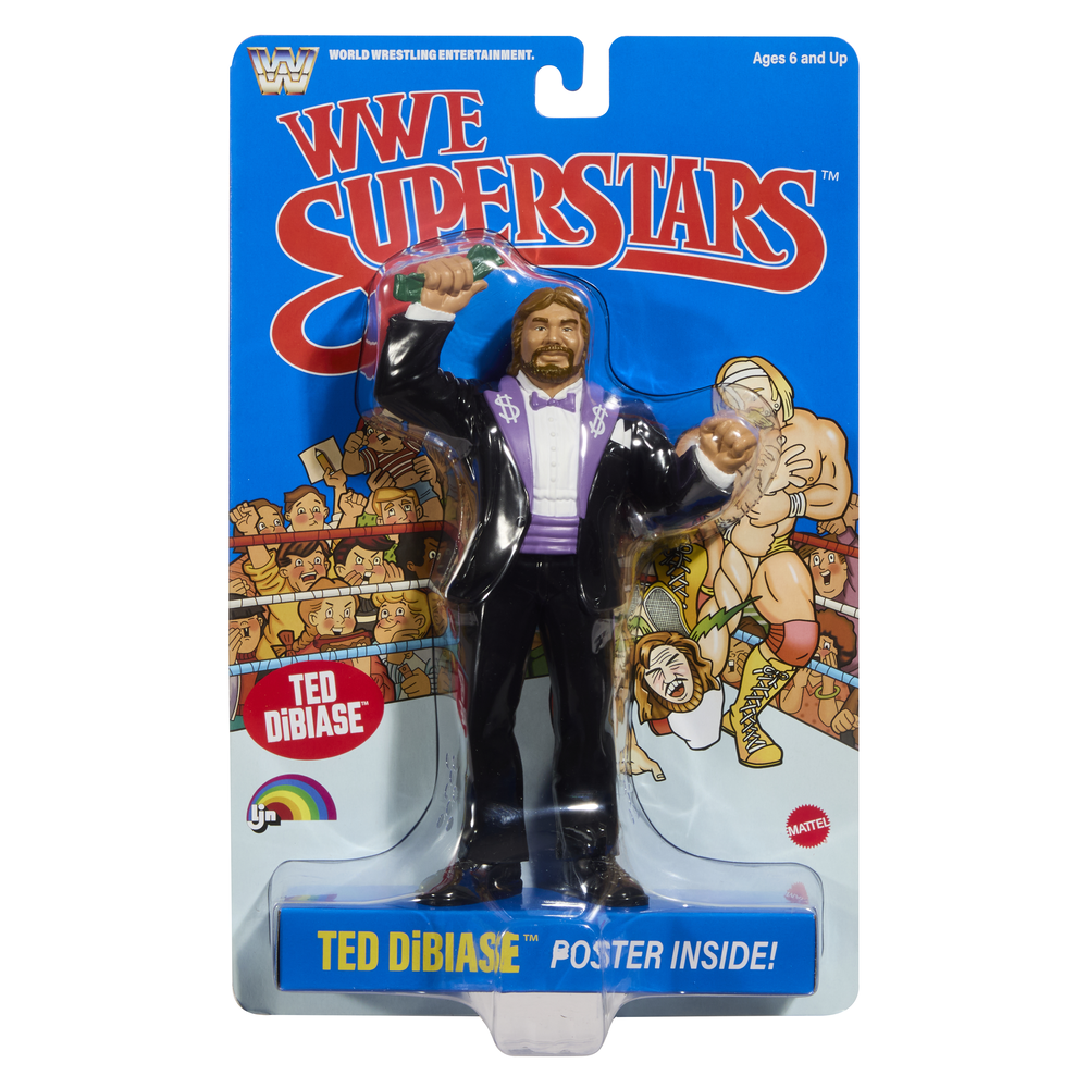 PRE-ORDER WWE Superstars Retro LJN Million Dollar Man Ted Dibiase
