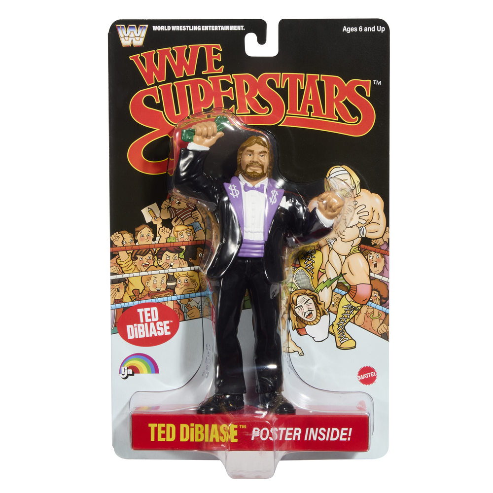 PRE-ORDER WWE Superstars Retro LJN Million Dollar Man Ted Dibiase