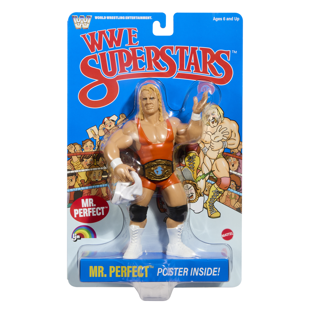 PRE-ORDER WWE Superstars Retro LJN Mr Perfect