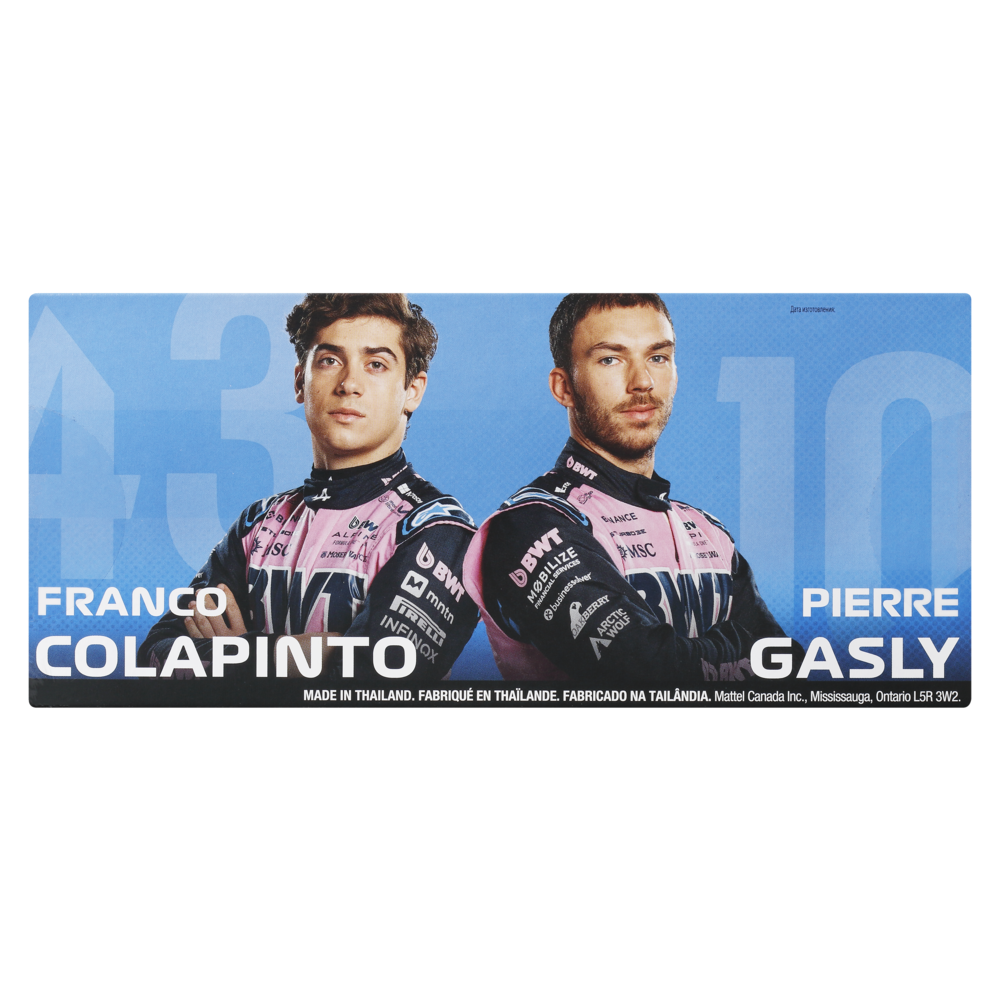 Hot Wheels Premium Formula 1 2025 BWT Alpine F1 Team - Pierre Gasly & Franco Colapinto