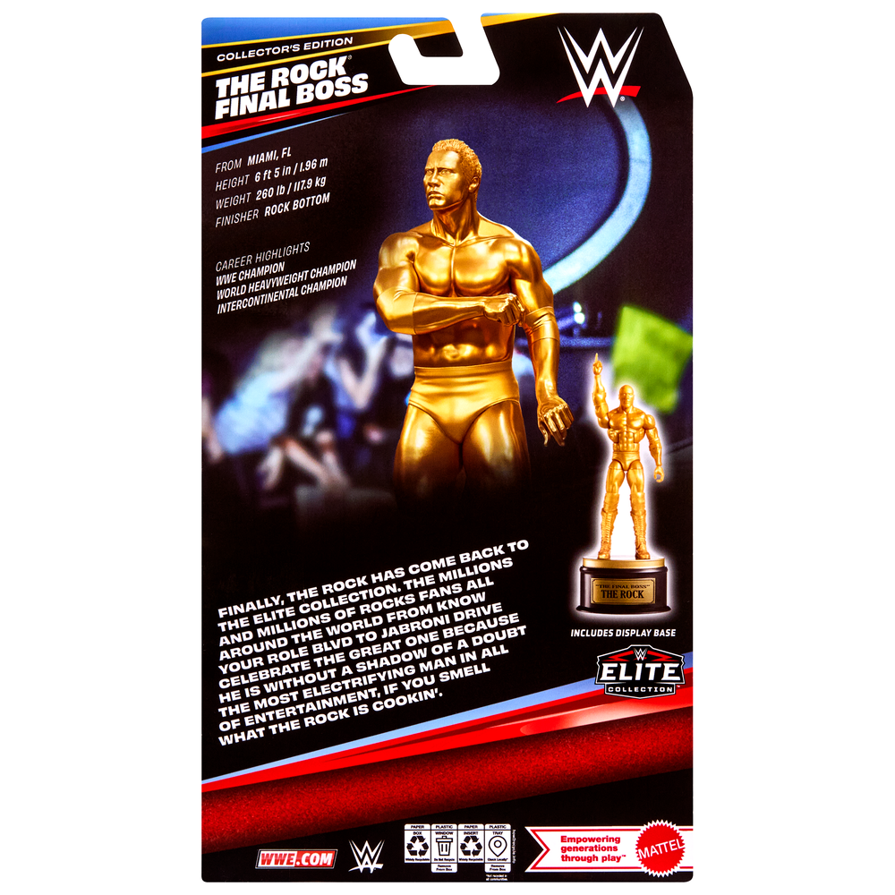 WWE Elite Collection Series 125 The Rock Final Boss