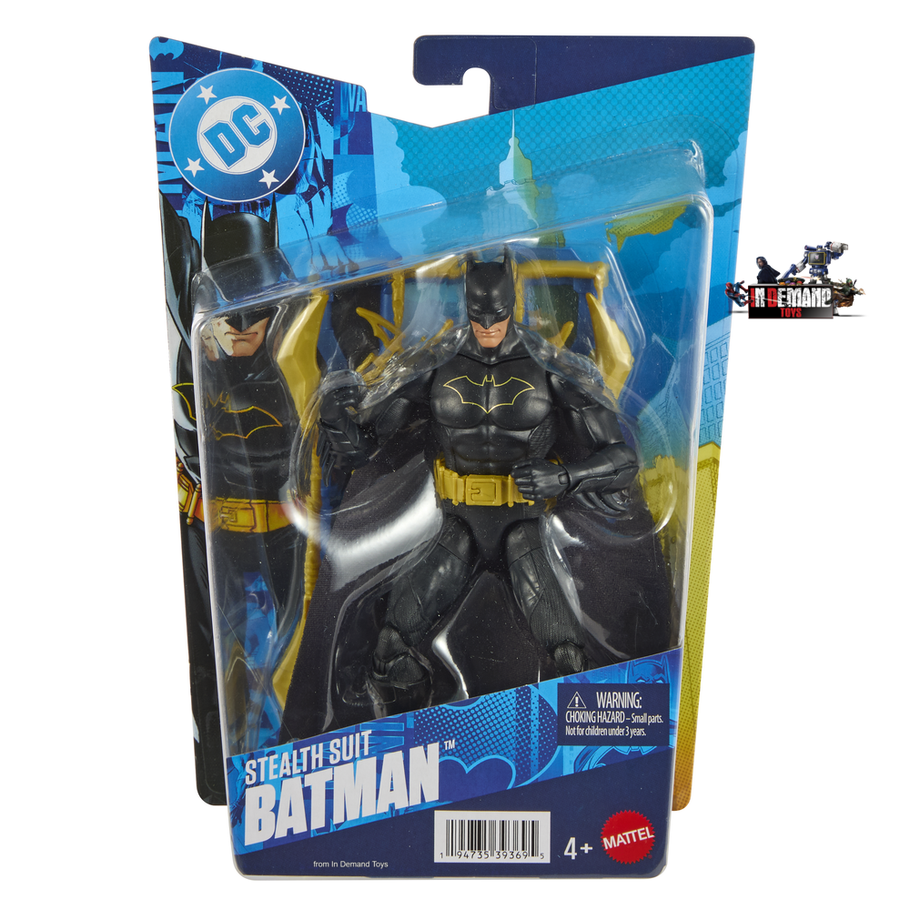 PRE-ORDER DC Super Heroes 6" Core Wave 2 Batman (Black Suit)