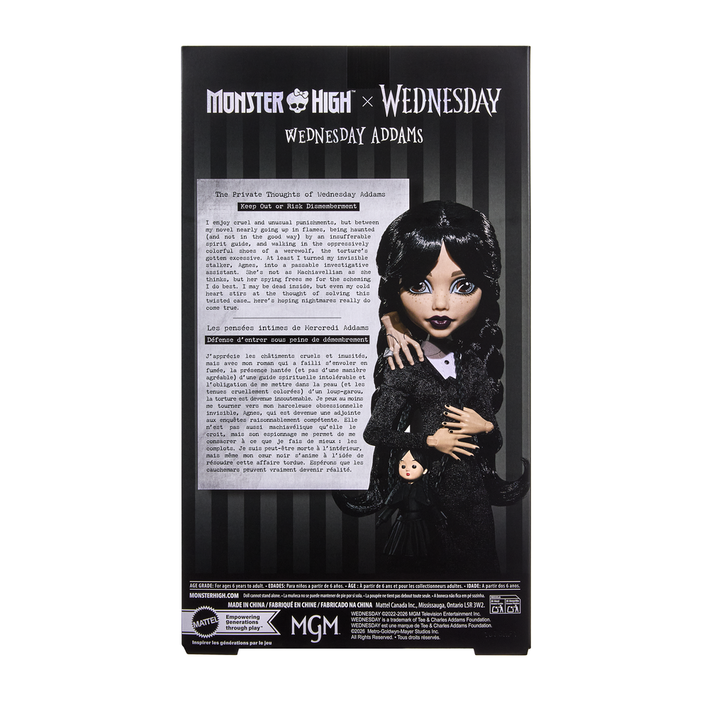 Monster High X Wednesday - Wednesday Addams Season 2