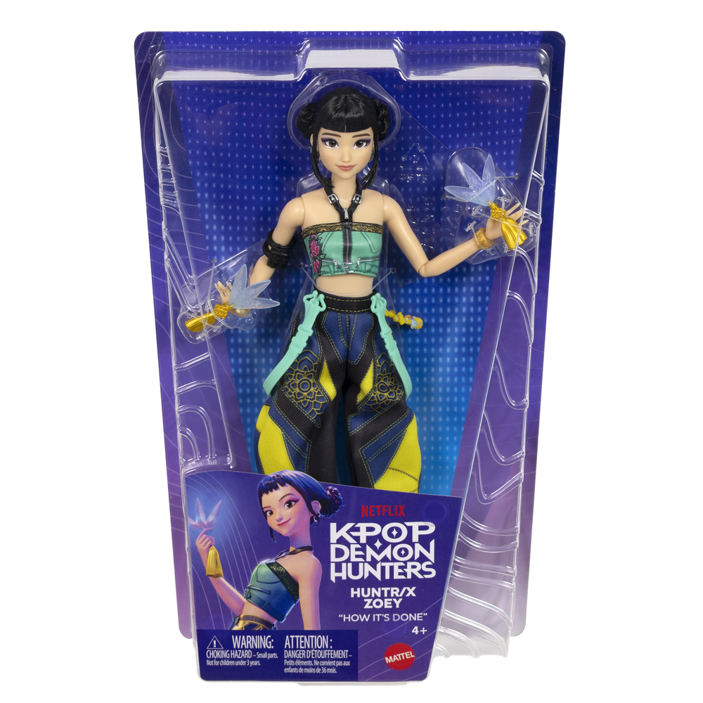 PRE-ORDER K-Pop Demon Hunters Fashion Doll Zoey