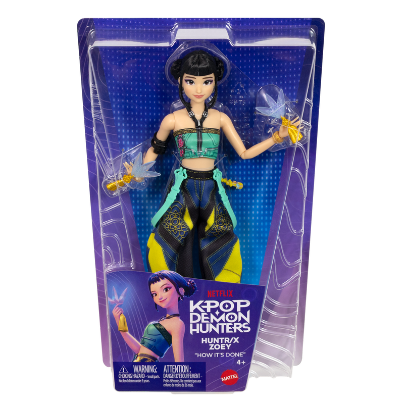 PRE-ORDER K-Pop Demon Hunters Fashion Doll Zoey