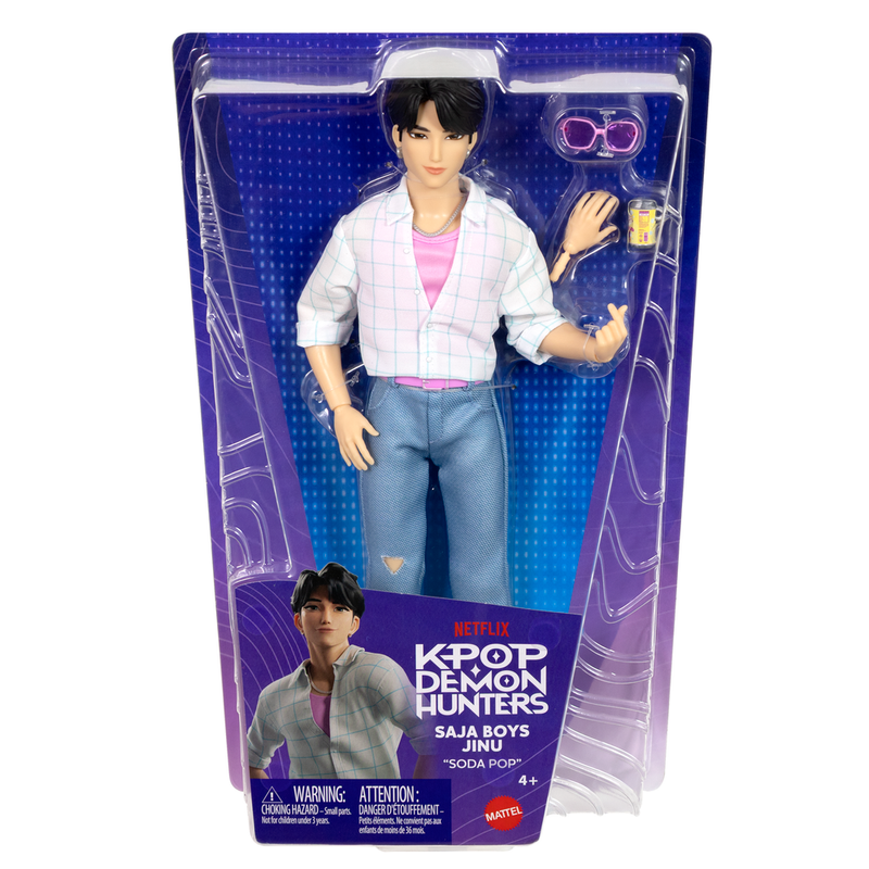PRE-ORDER K-Pop Demon Hunters Fashion Doll Jinu