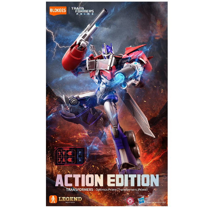 PRE-ORDER Transformers Blokees Action Edition 06 (Transformers Prime) Optimus Prime