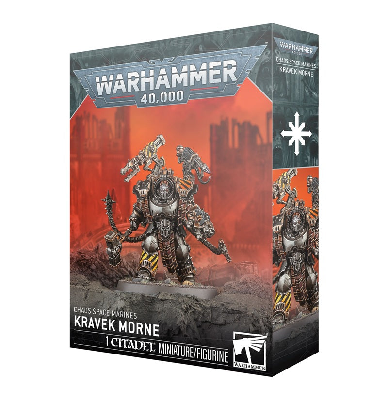 Warhammer 40,000 Chaos Space Marines Kravek Morne