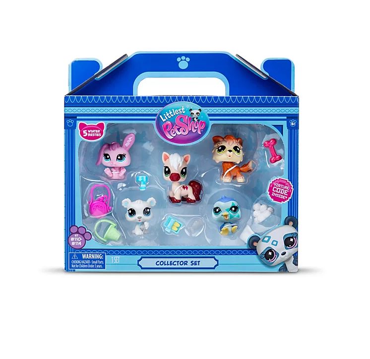 Littlest Pet Shop Collectors 5 Pack Series 2 - Winter Besties
