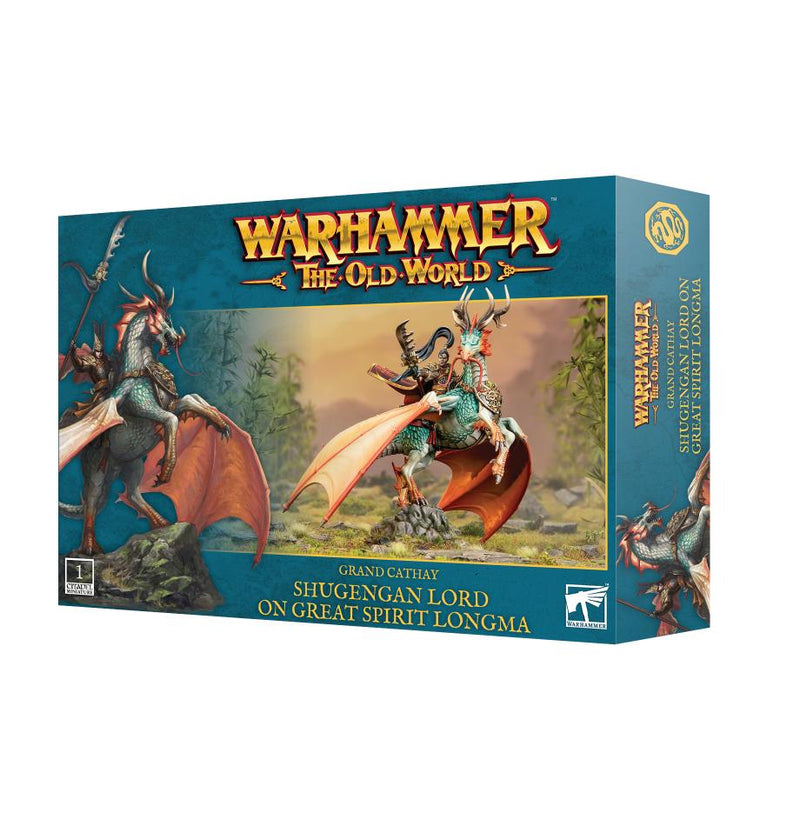 Warhammer The Old World Shugengan Lord on Great Spirit Longma