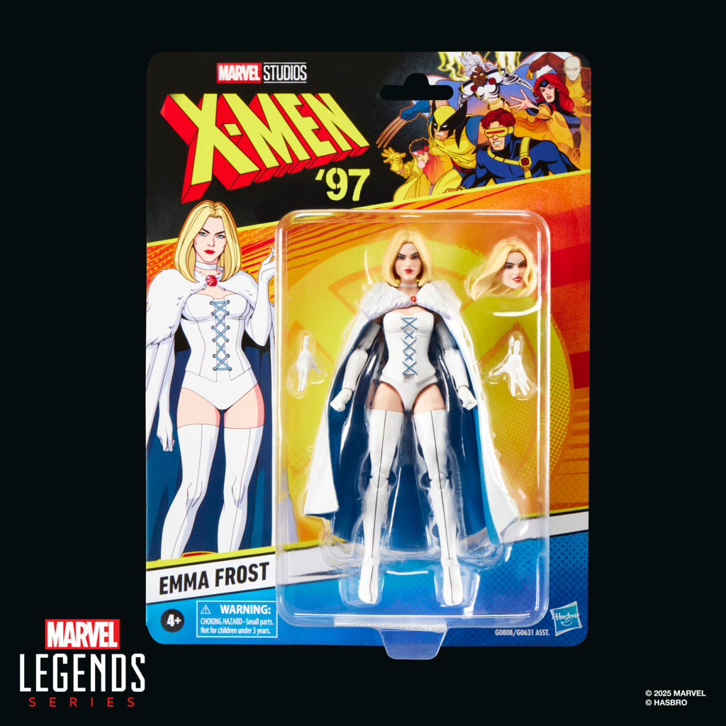 Marvel Legends X-Men 97 (Wave 2) Set of 6 - Logan, Jubilee, Cable, Sunspot, Morph & Emma Frost