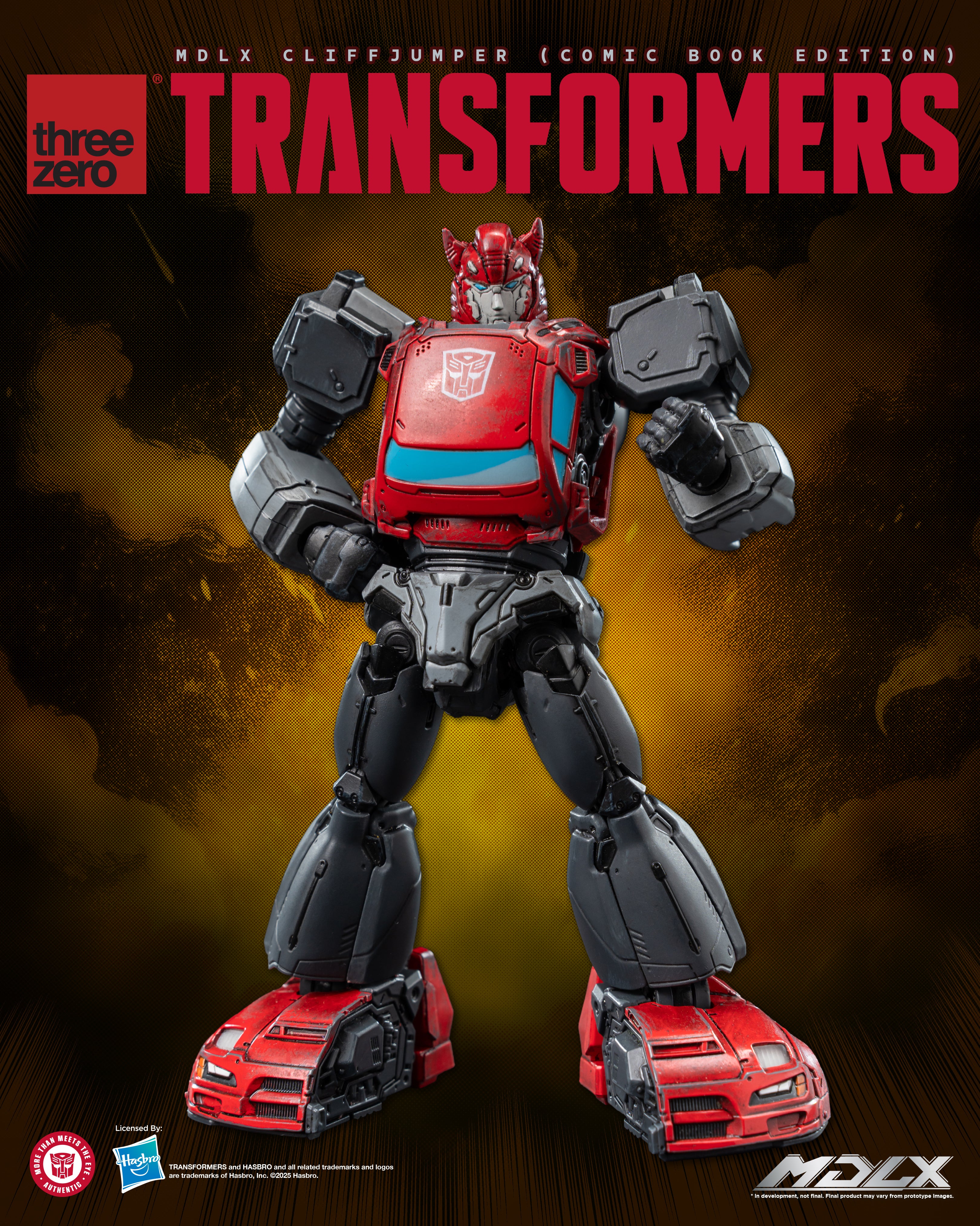 PRE-ORDER THREEZERO Transformers MDLX (Comic Book Edition) Cliffjumper