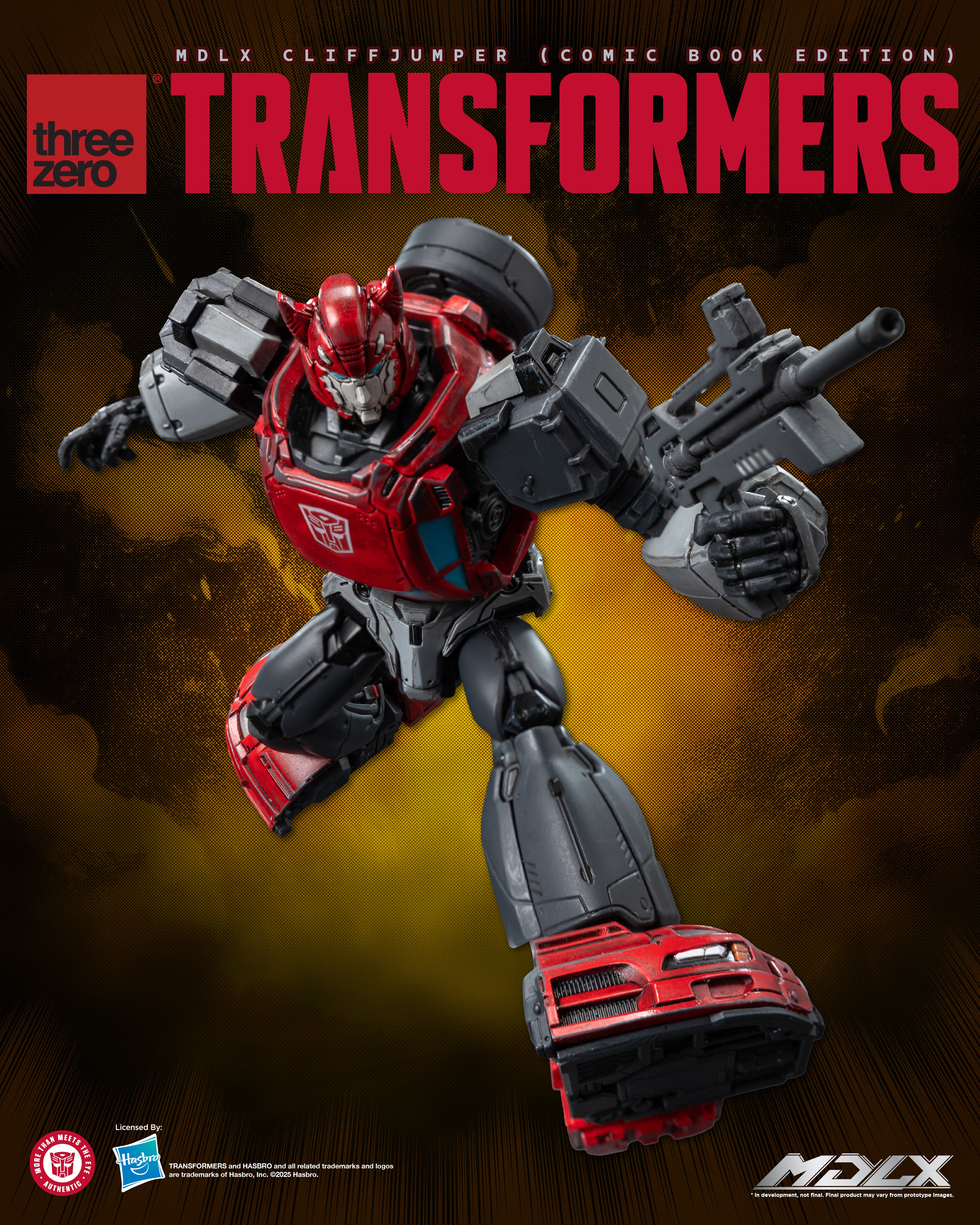 PRE-ORDER THREEZERO Transformers MDLX (Comic Book Edition) Cliffjumper