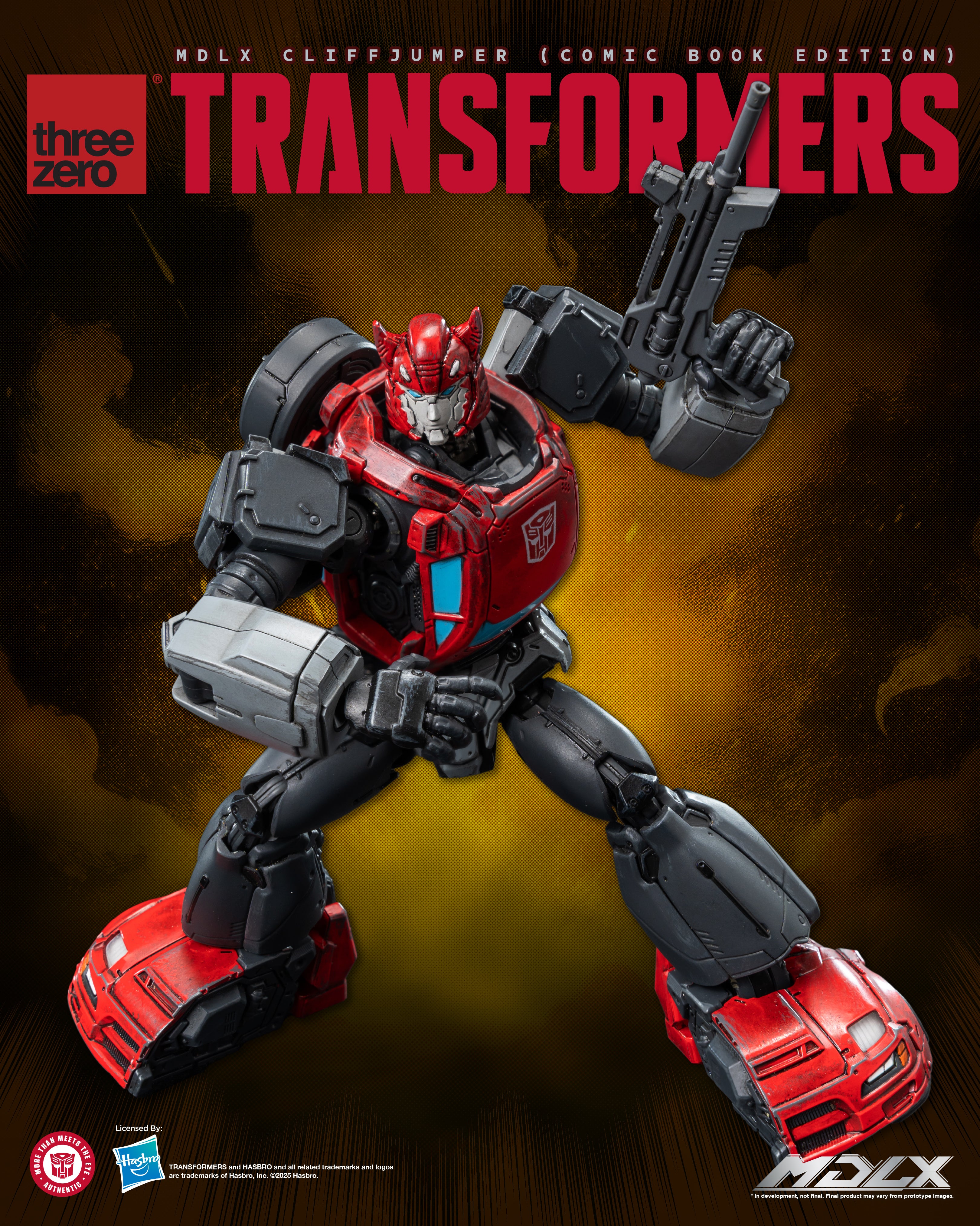 PRE-ORDER THREEZERO Transformers MDLX (Comic Book Edition) Cliffjumper