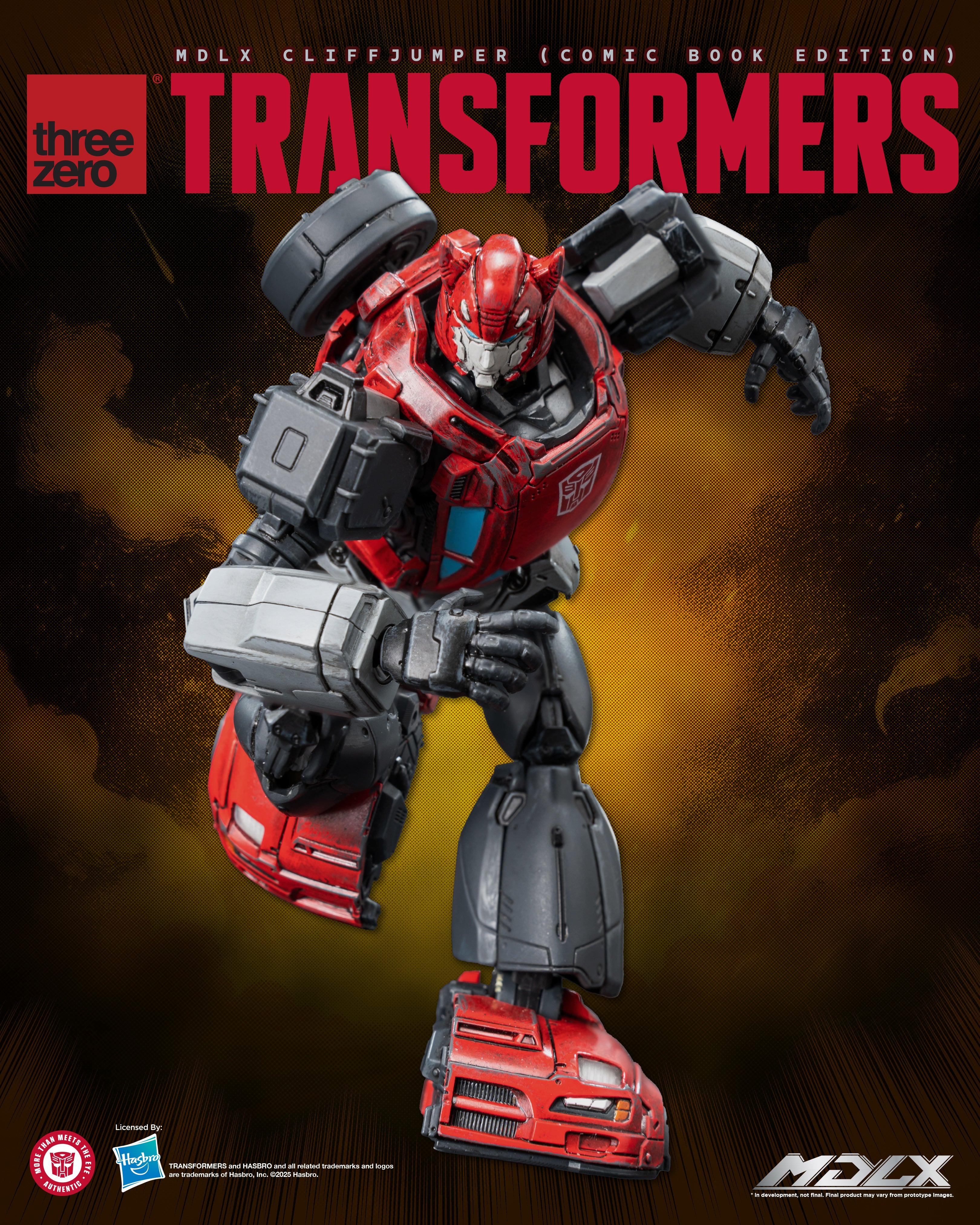 PRE-ORDER THREEZERO Transformers MDLX (Comic Book Edition) Cliffjumper