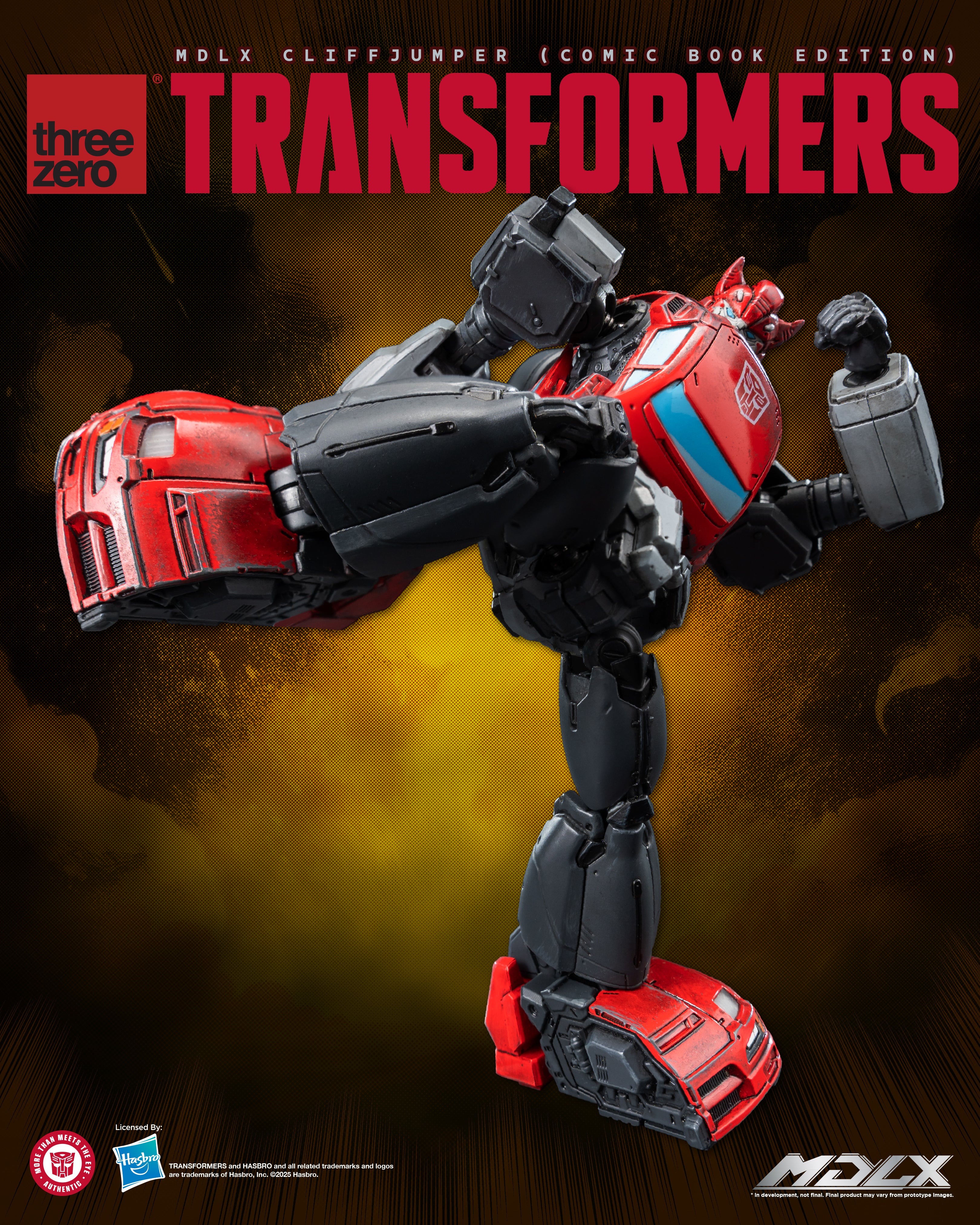 PRE-ORDER THREEZERO Transformers MDLX (Comic Book Edition) Cliffjumper