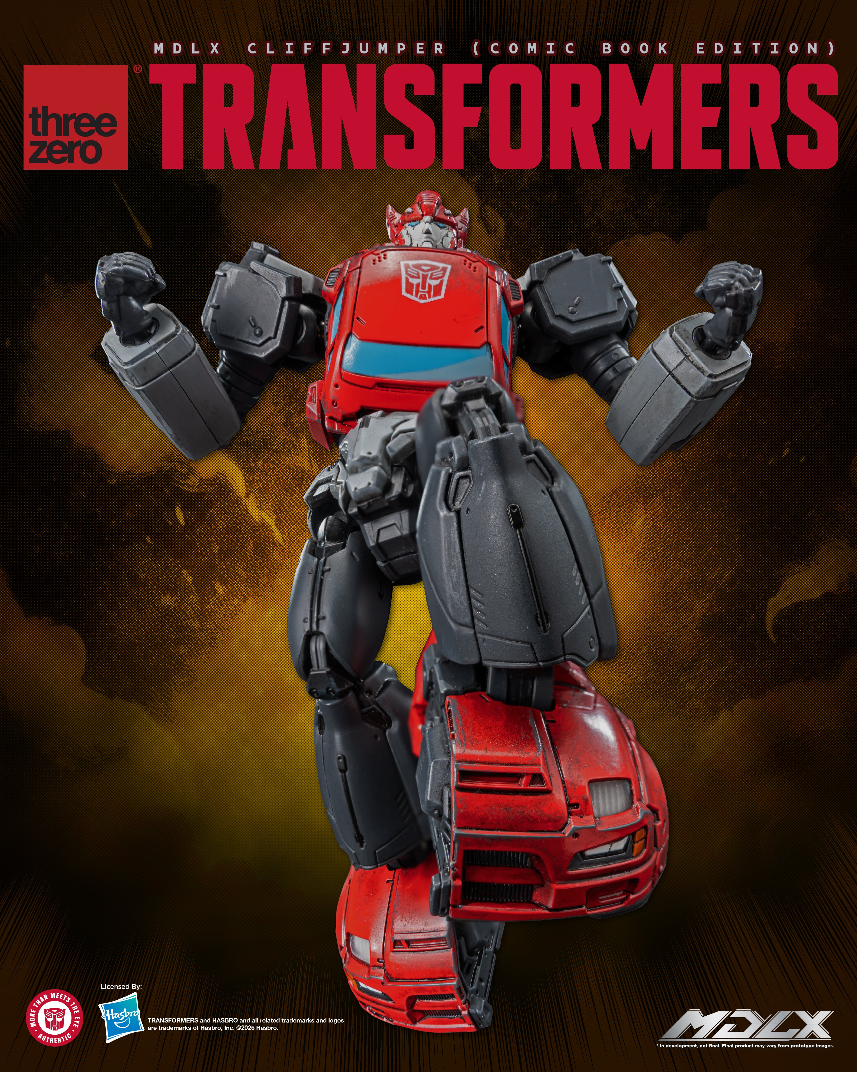 PRE-ORDER THREEZERO Transformers MDLX (Comic Book Edition) Cliffjumper