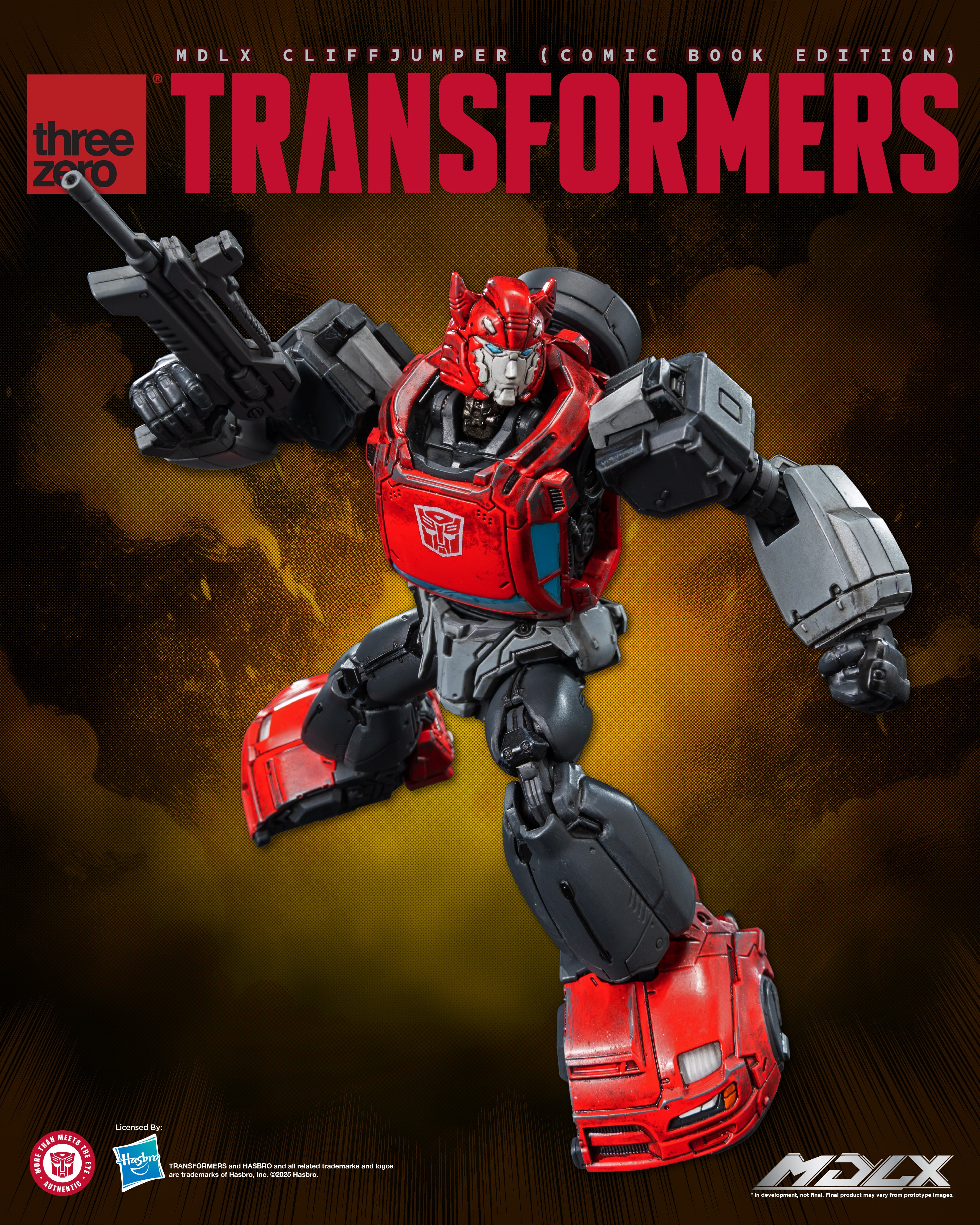 PRE-ORDER THREEZERO Transformers MDLX (Comic Book Edition) Cliffjumper