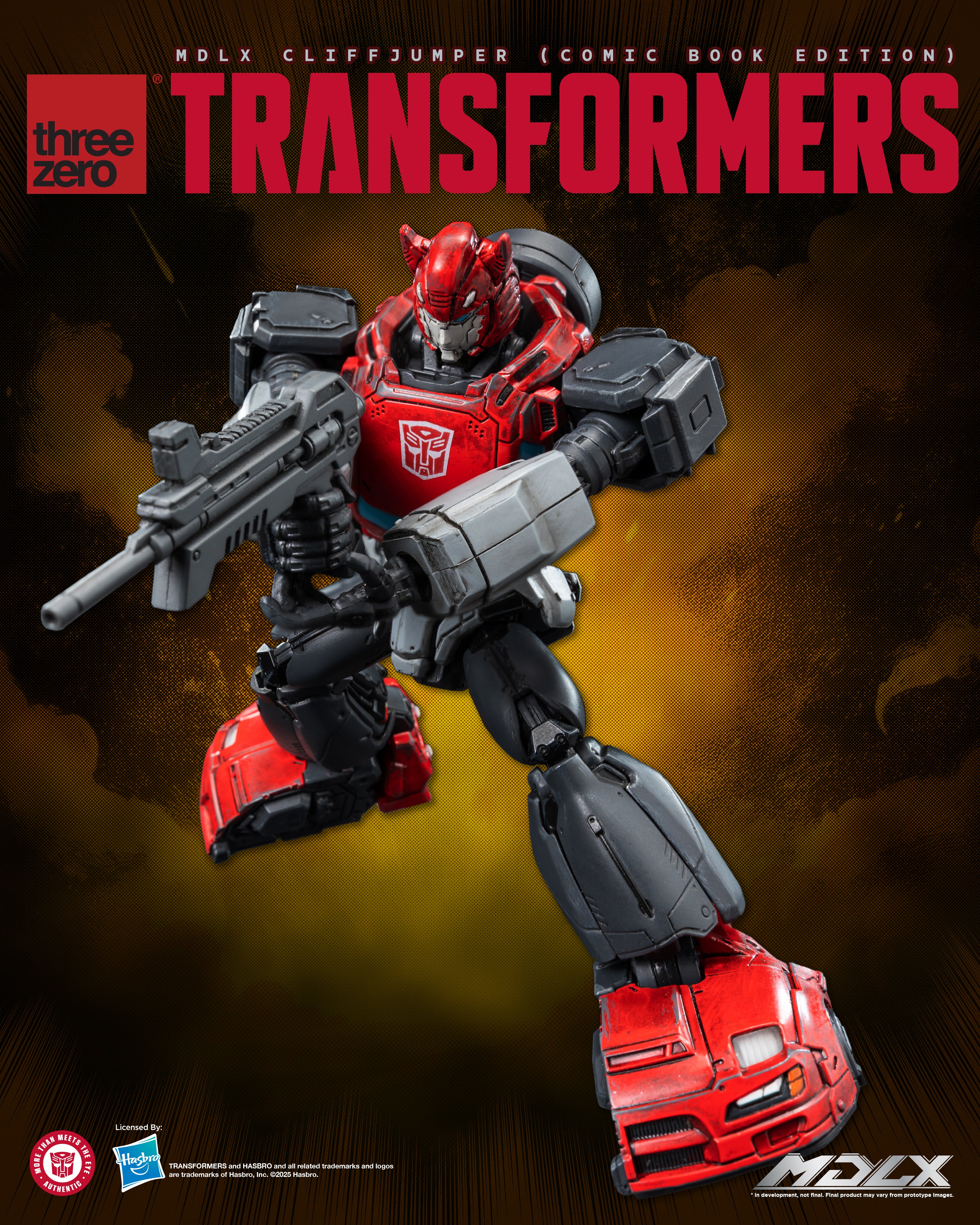 PRE-ORDER THREEZERO Transformers MDLX (Comic Book Edition) Cliffjumper