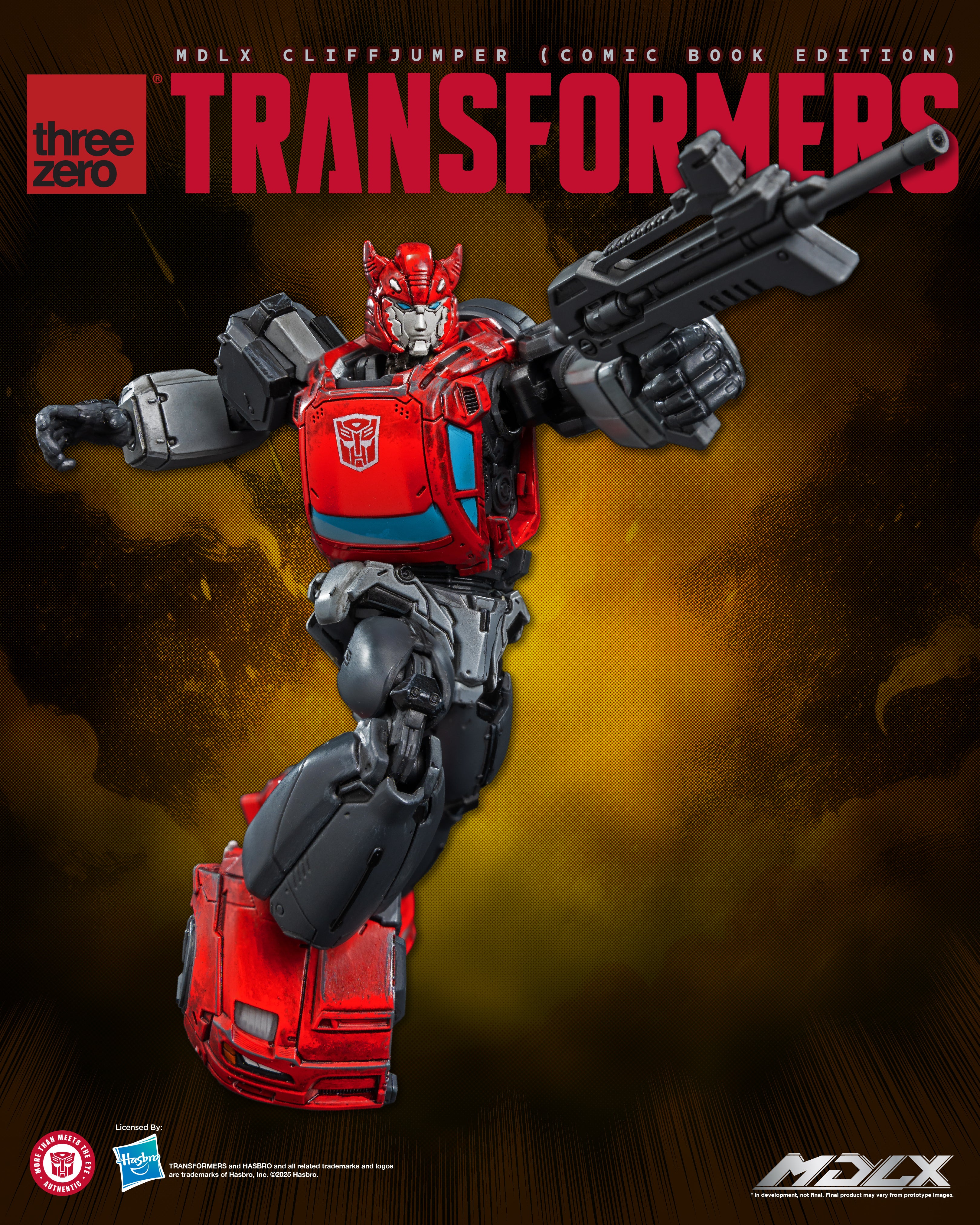 PRE-ORDER THREEZERO Transformers MDLX (Comic Book Edition) Cliffjumper