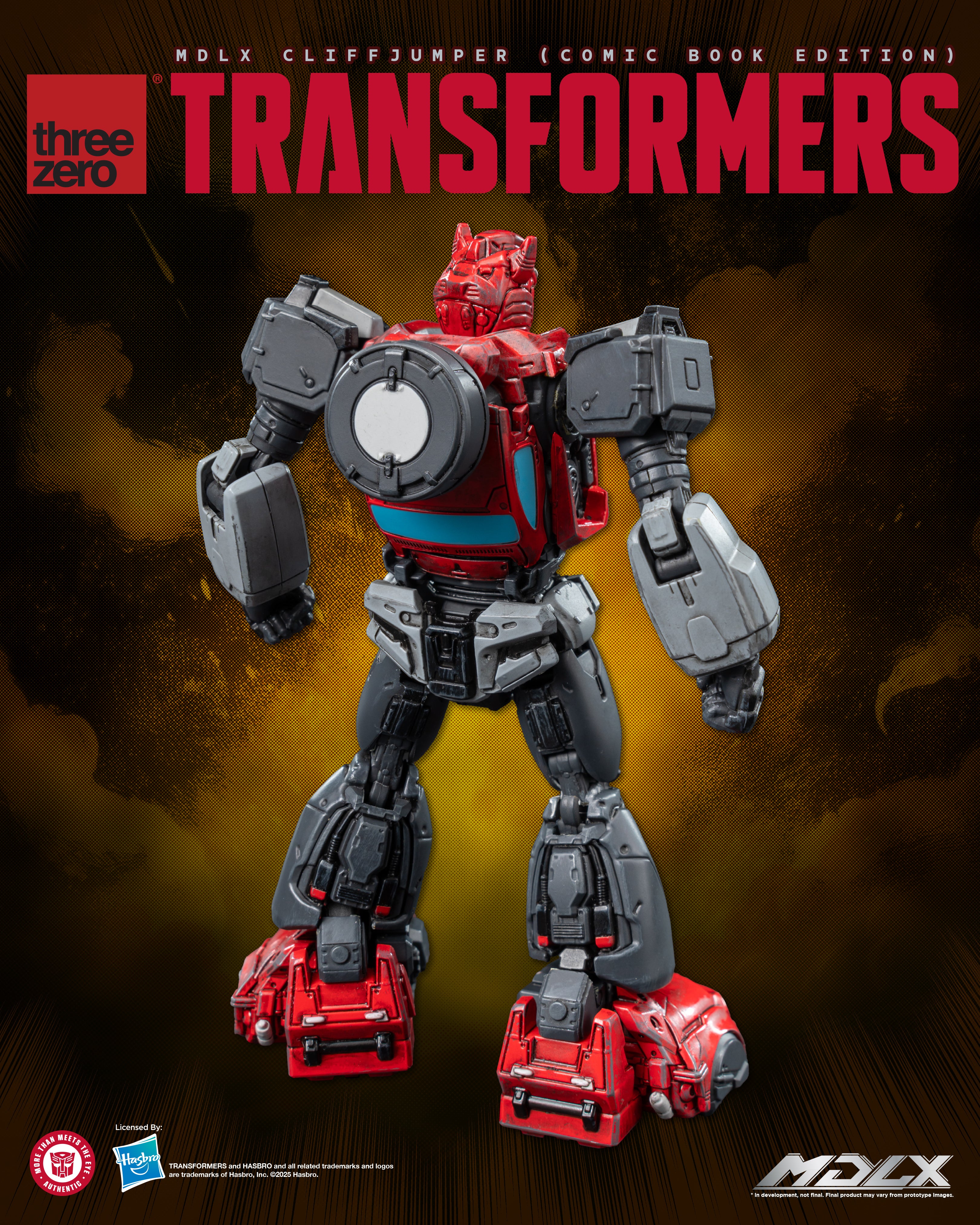 PRE-ORDER THREEZERO Transformers MDLX (Comic Book Edition) Cliffjumper