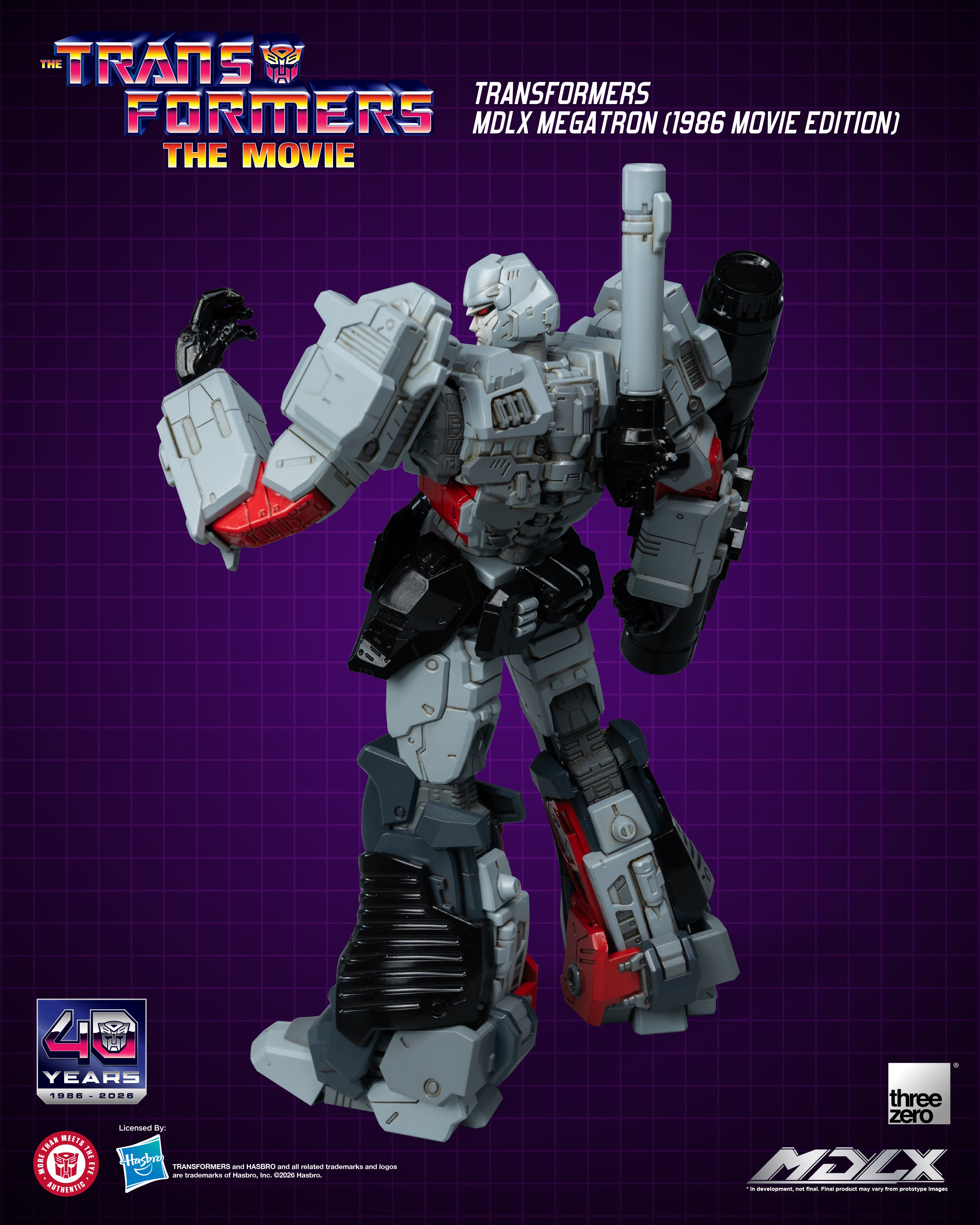 PRE-ORDER THREEZERO Transformers MDLX Megatron (1986 Movie Edition)