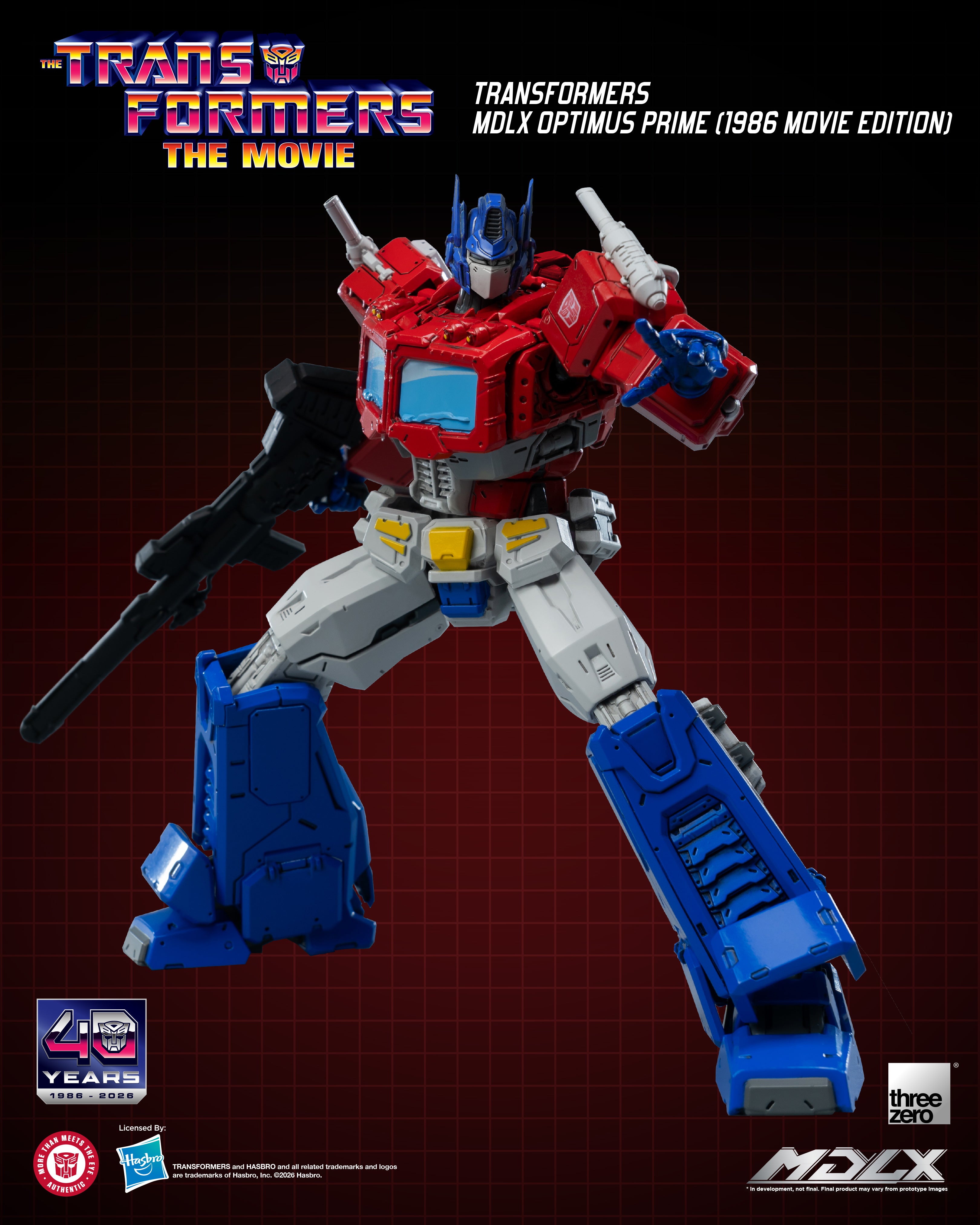 PRE-ORDER THREEZERO Transformers MDLX Optimus Prime (1986 Movie Edition)