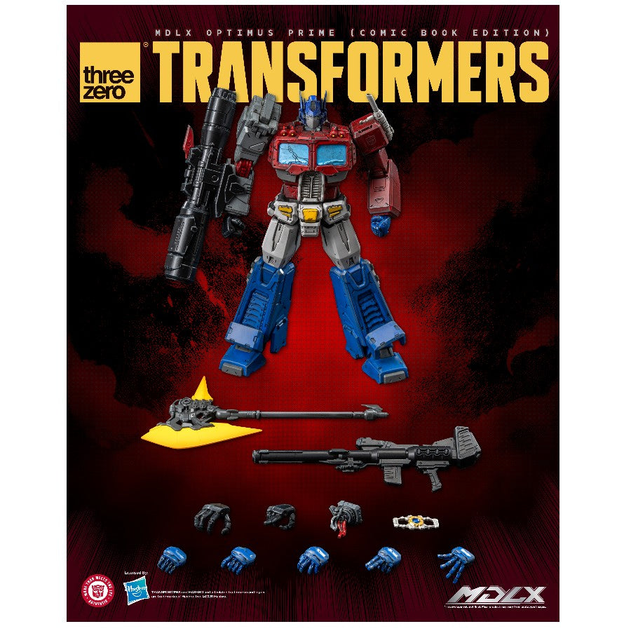 PRE-ORDER THREEZERO Transformers MDLX (Comic Book Edition) Optimus Prime
