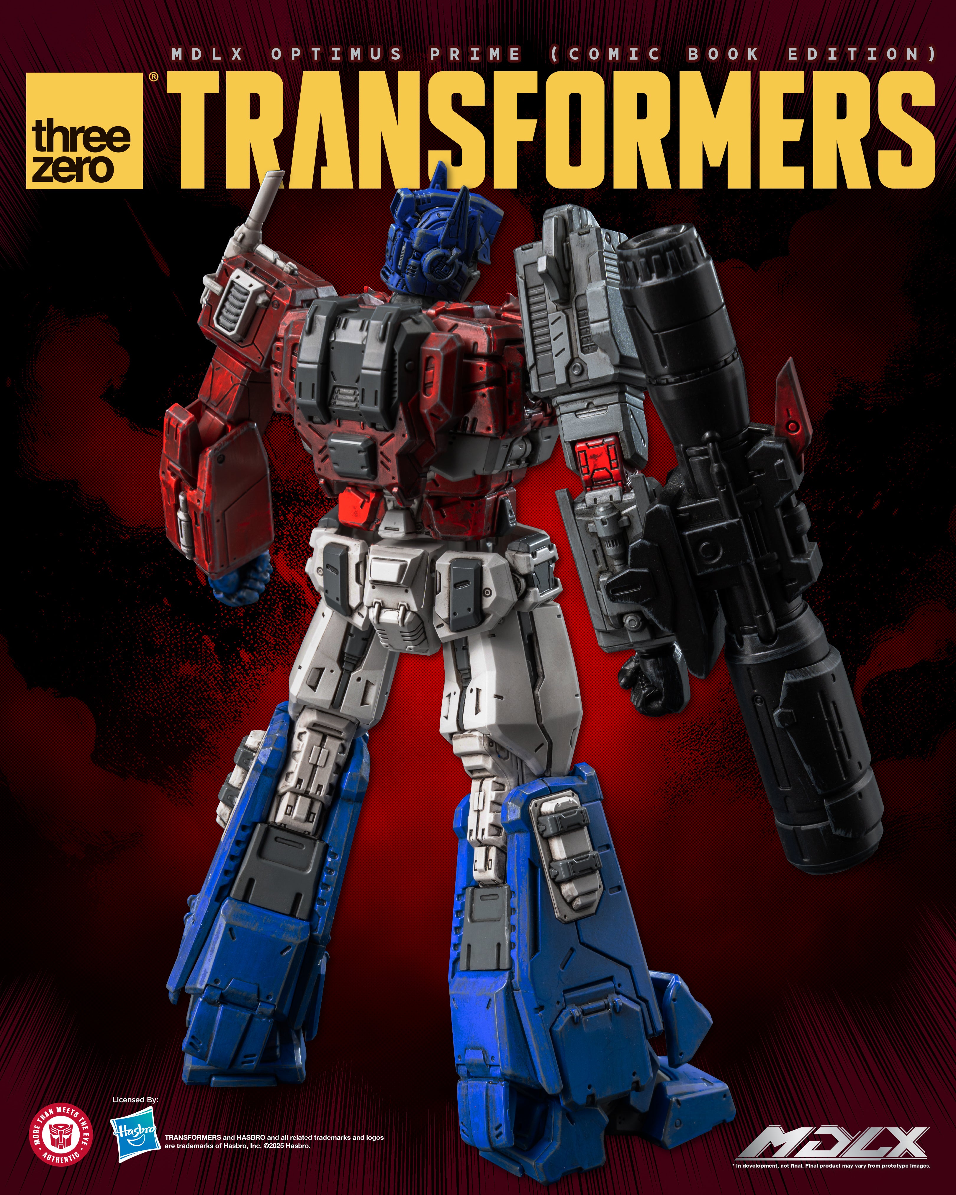 PRE-ORDER THREEZERO Transformers MDLX (Comic Book Edition) Optimus Prime