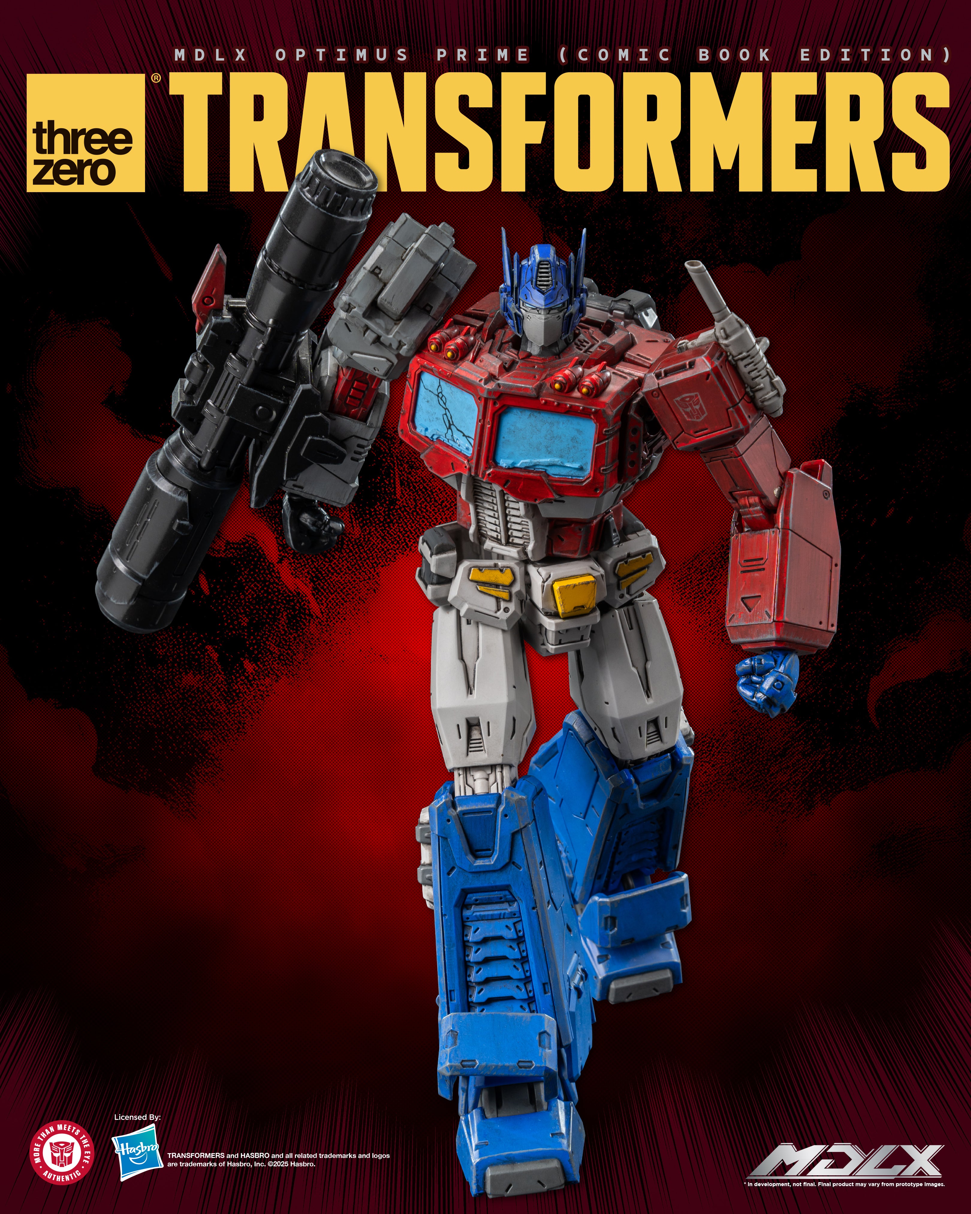 PRE-ORDER THREEZERO Transformers MDLX (Comic Book Edition) Optimus Prime