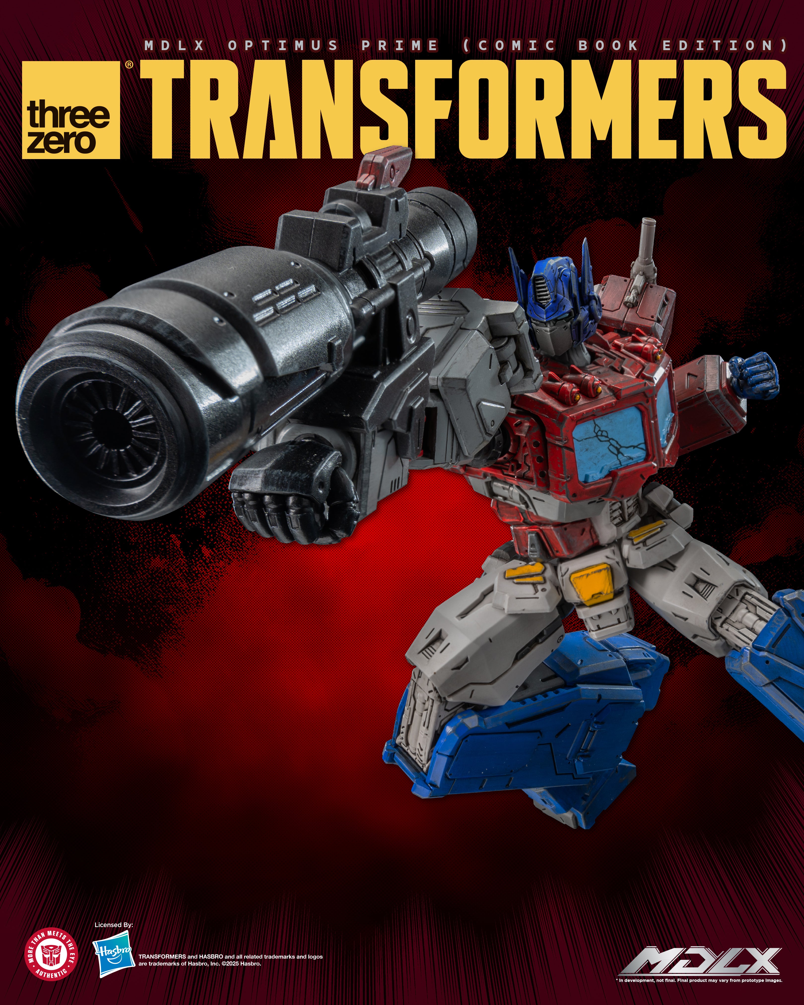 PRE-ORDER THREEZERO Transformers MDLX (Comic Book Edition) Optimus Prime