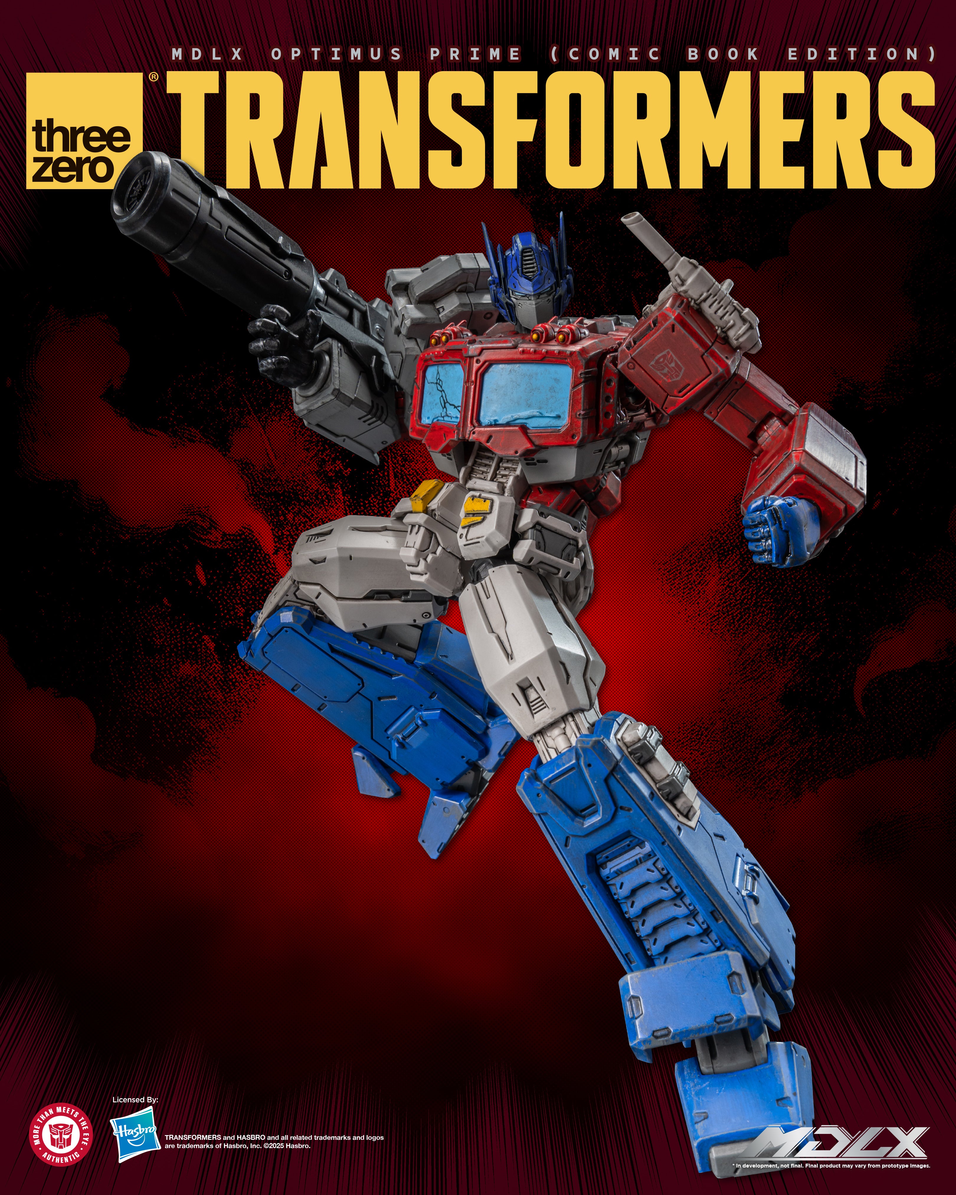 PRE-ORDER THREEZERO Transformers MDLX (Comic Book Edition) Optimus Prime