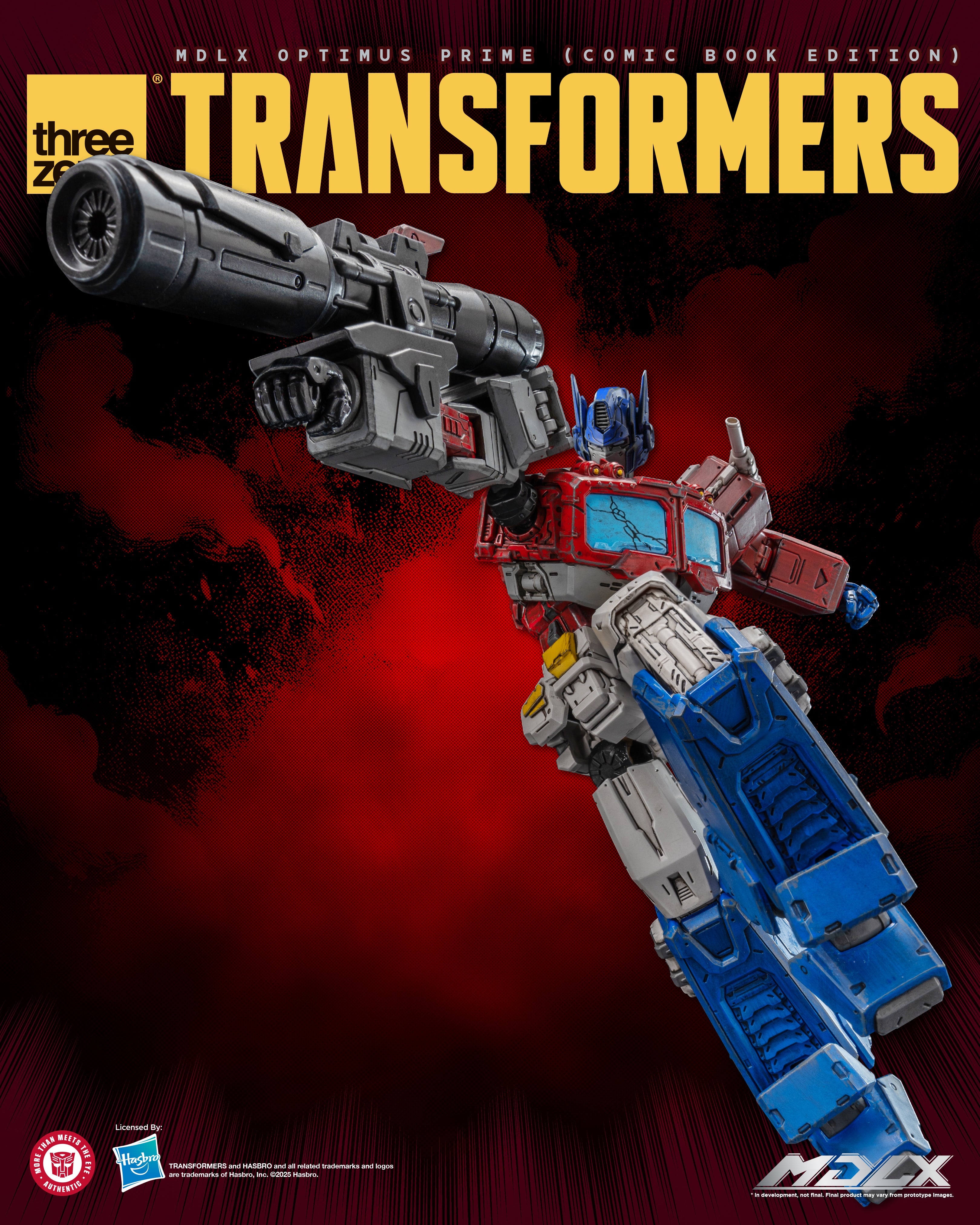 PRE-ORDER THREEZERO Transformers MDLX (Comic Book Edition) Optimus Prime