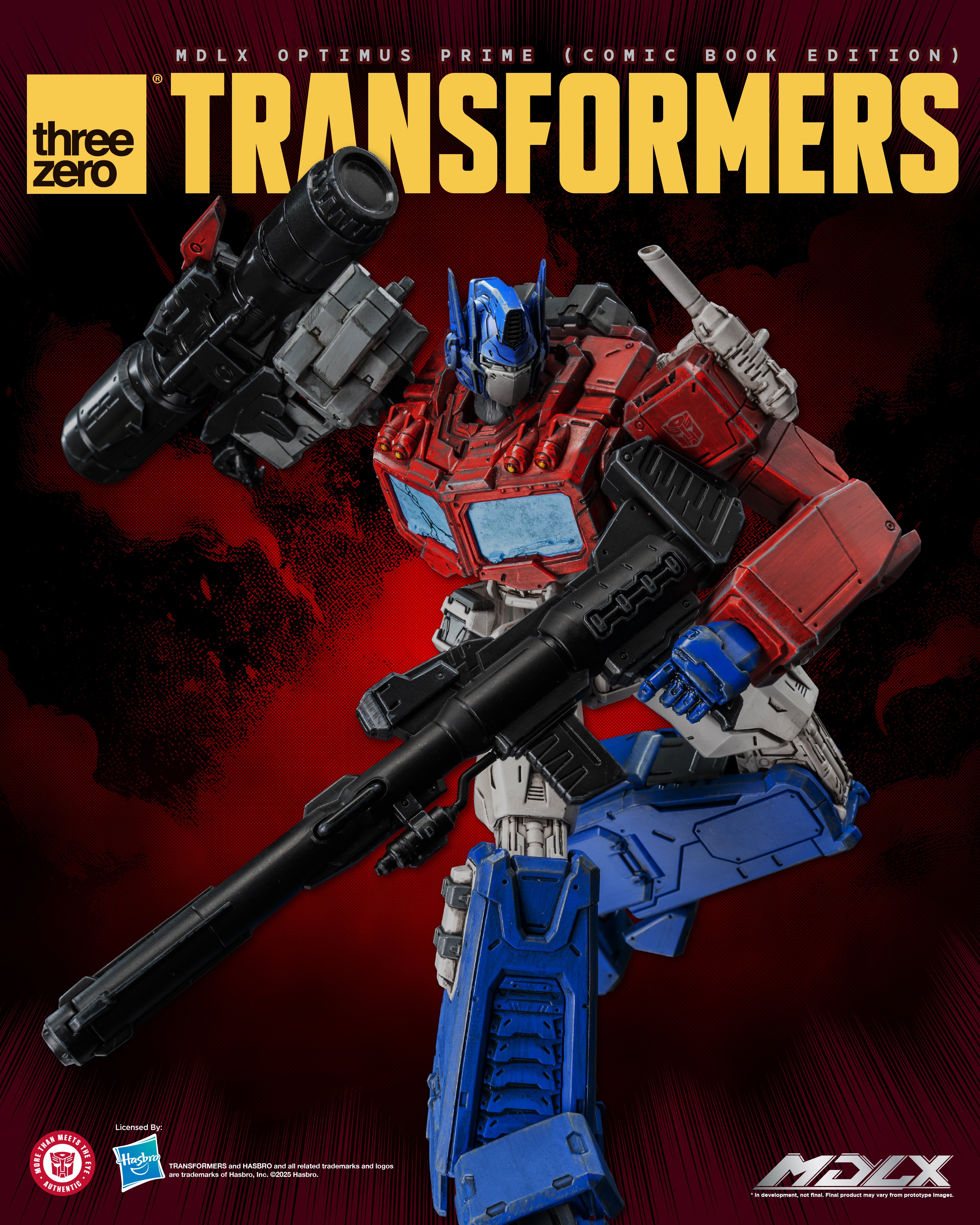PRE-ORDER THREEZERO Transformers MDLX (Comic Book Edition) Optimus Prime