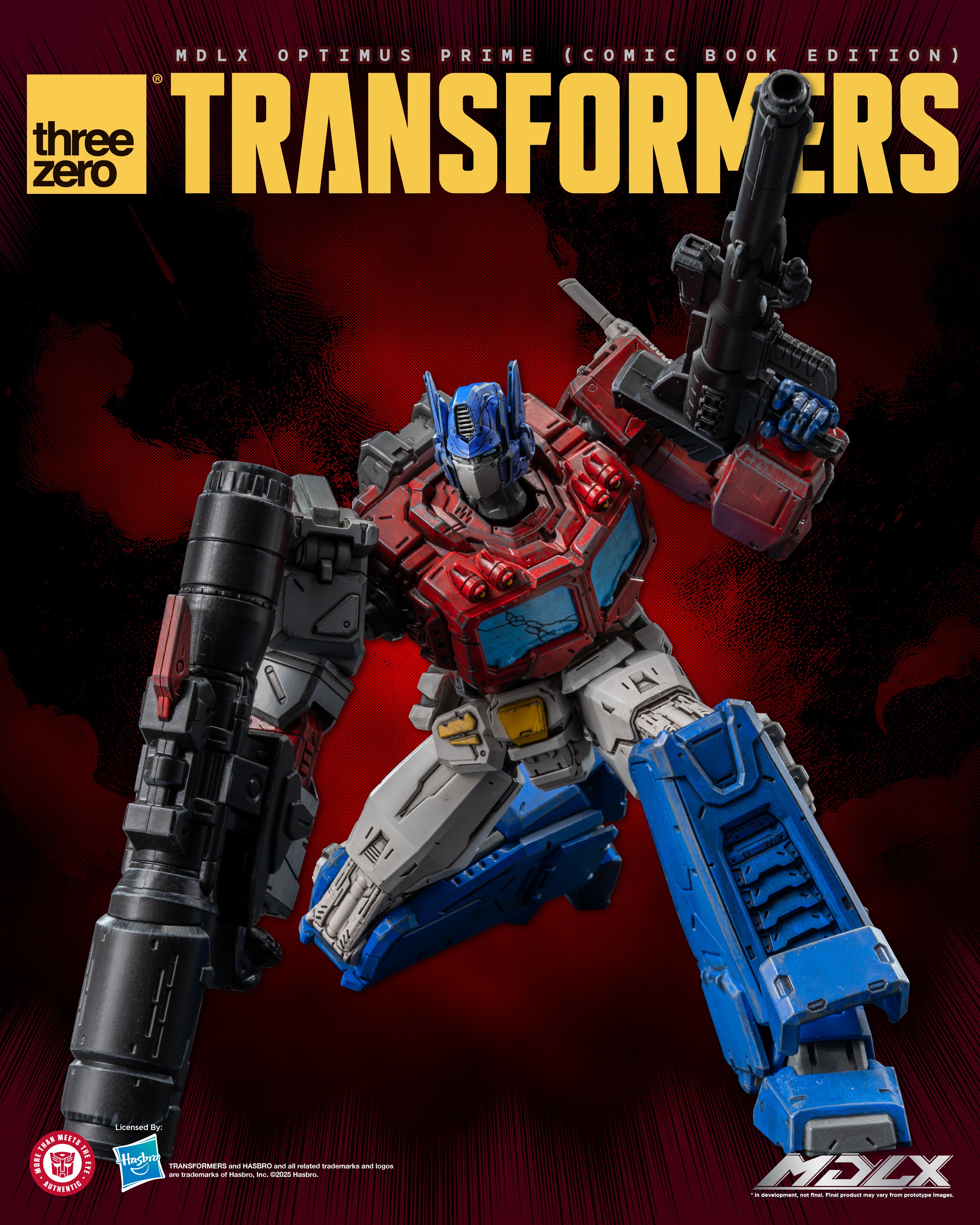 PRE-ORDER THREEZERO Transformers MDLX (Comic Book Edition) Optimus Prime
