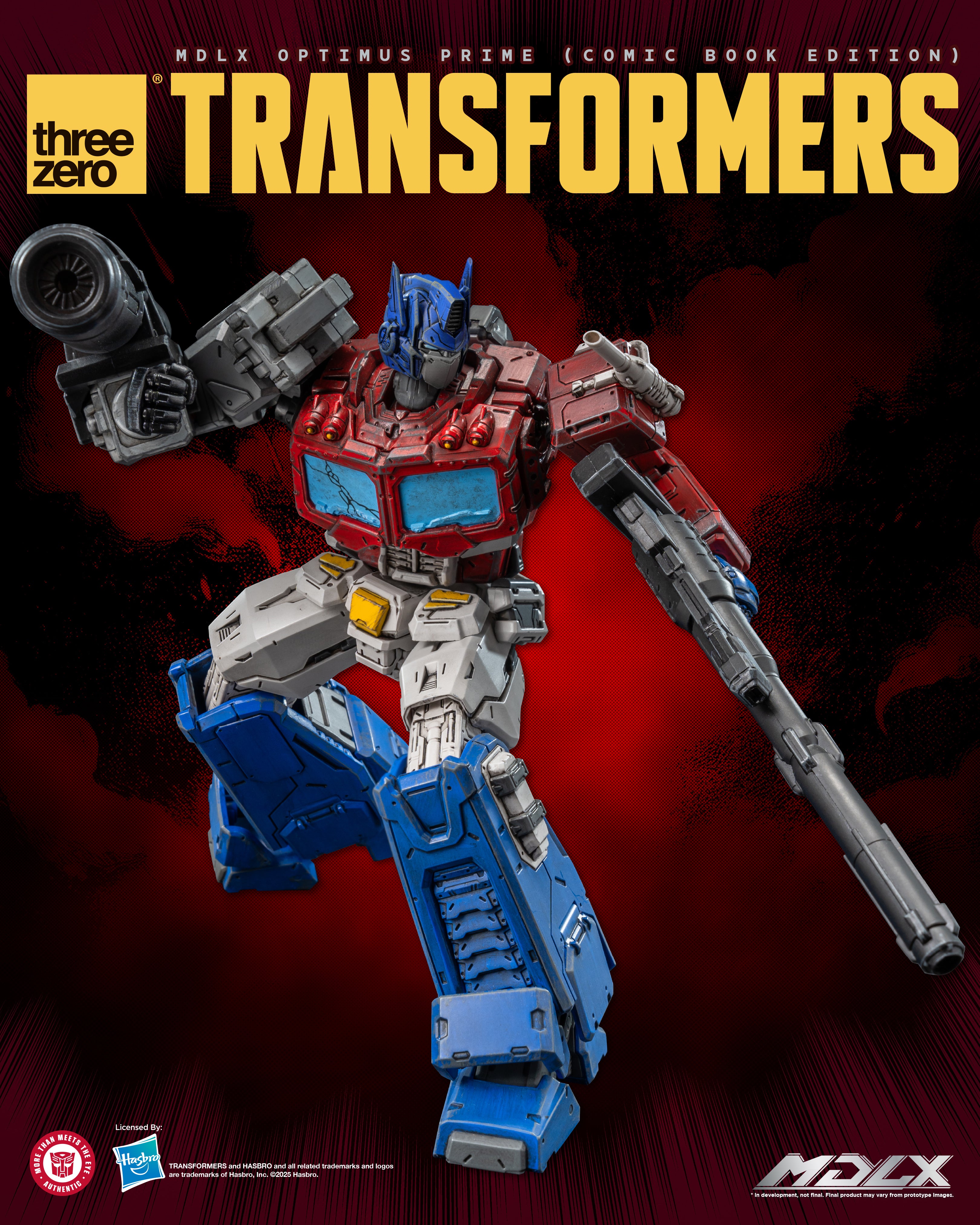 PRE-ORDER THREEZERO Transformers MDLX (Comic Book Edition) Optimus Prime