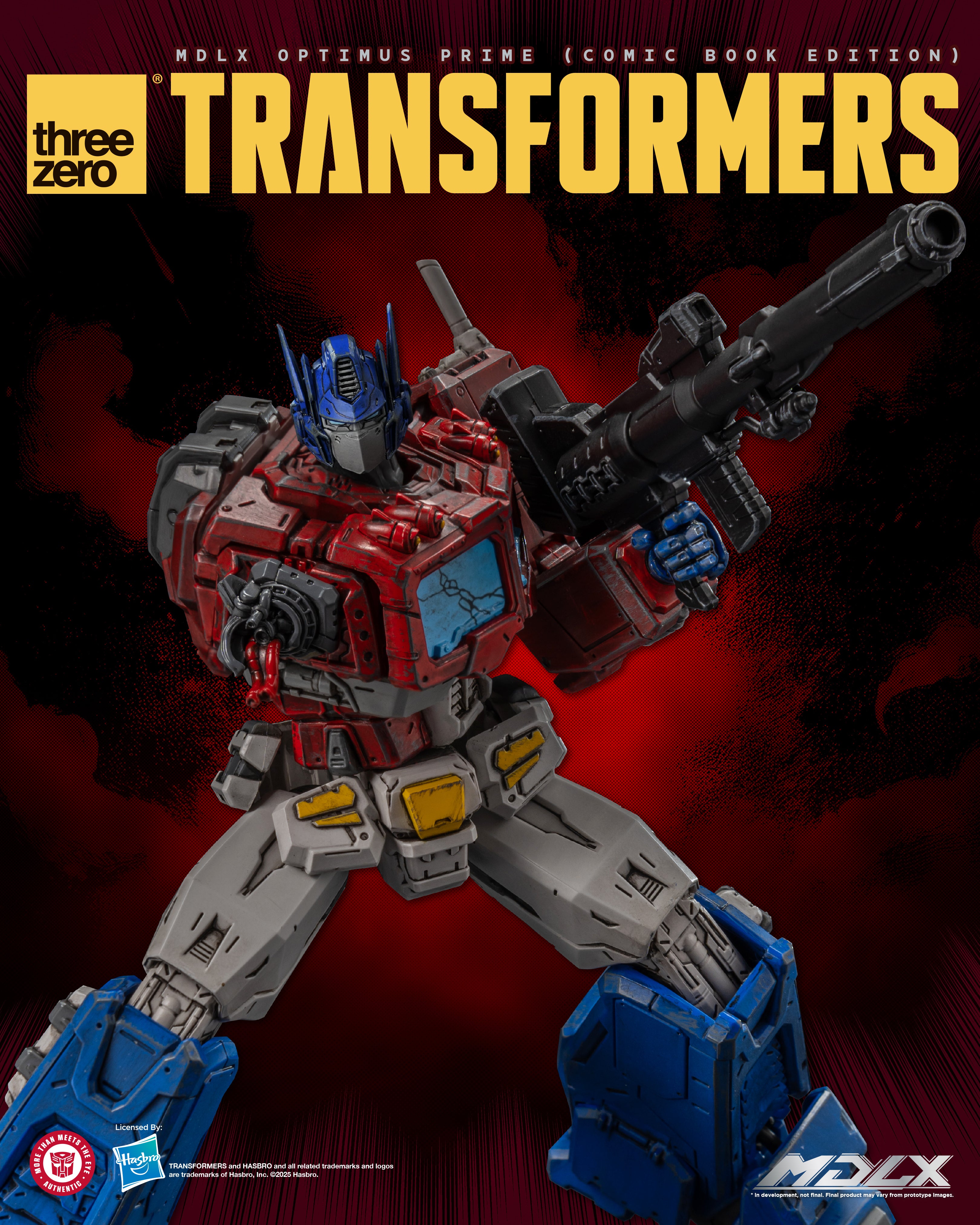 PRE-ORDER THREEZERO Transformers MDLX (Comic Book Edition) Optimus Prime