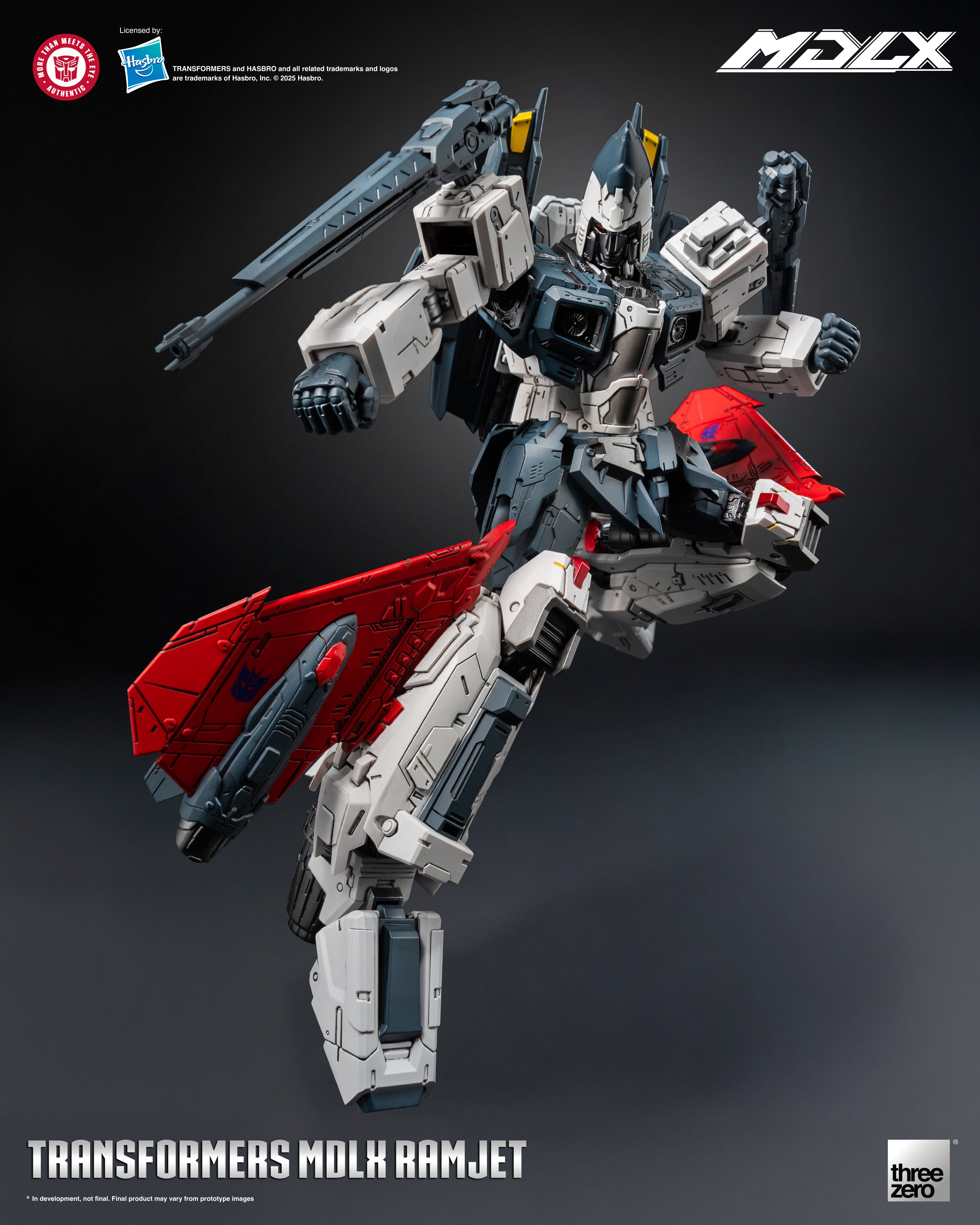 PRE-ORDER THREEZERO Transformers MDLX (G1 Inspired) Ramjet