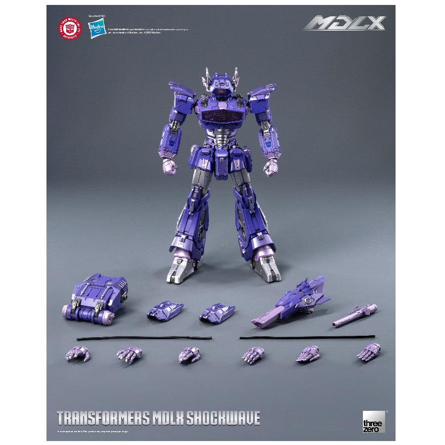 PRE-ORDER THREEZERO Transformers MDLX (G1 Inspired) Shockwave