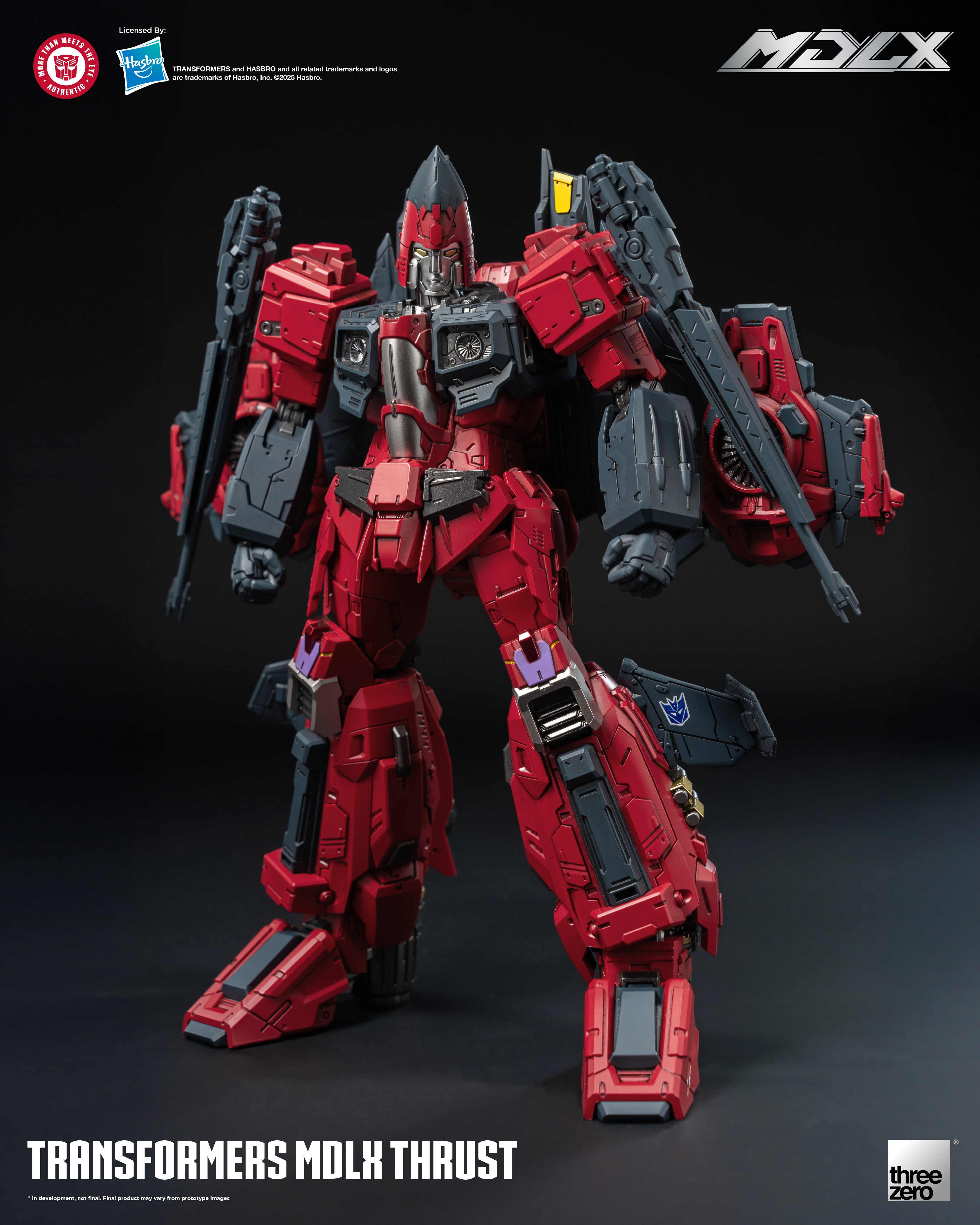 PRE-ORDER THREEZERO Transformers MDLX (G1 Inspired) Thrust