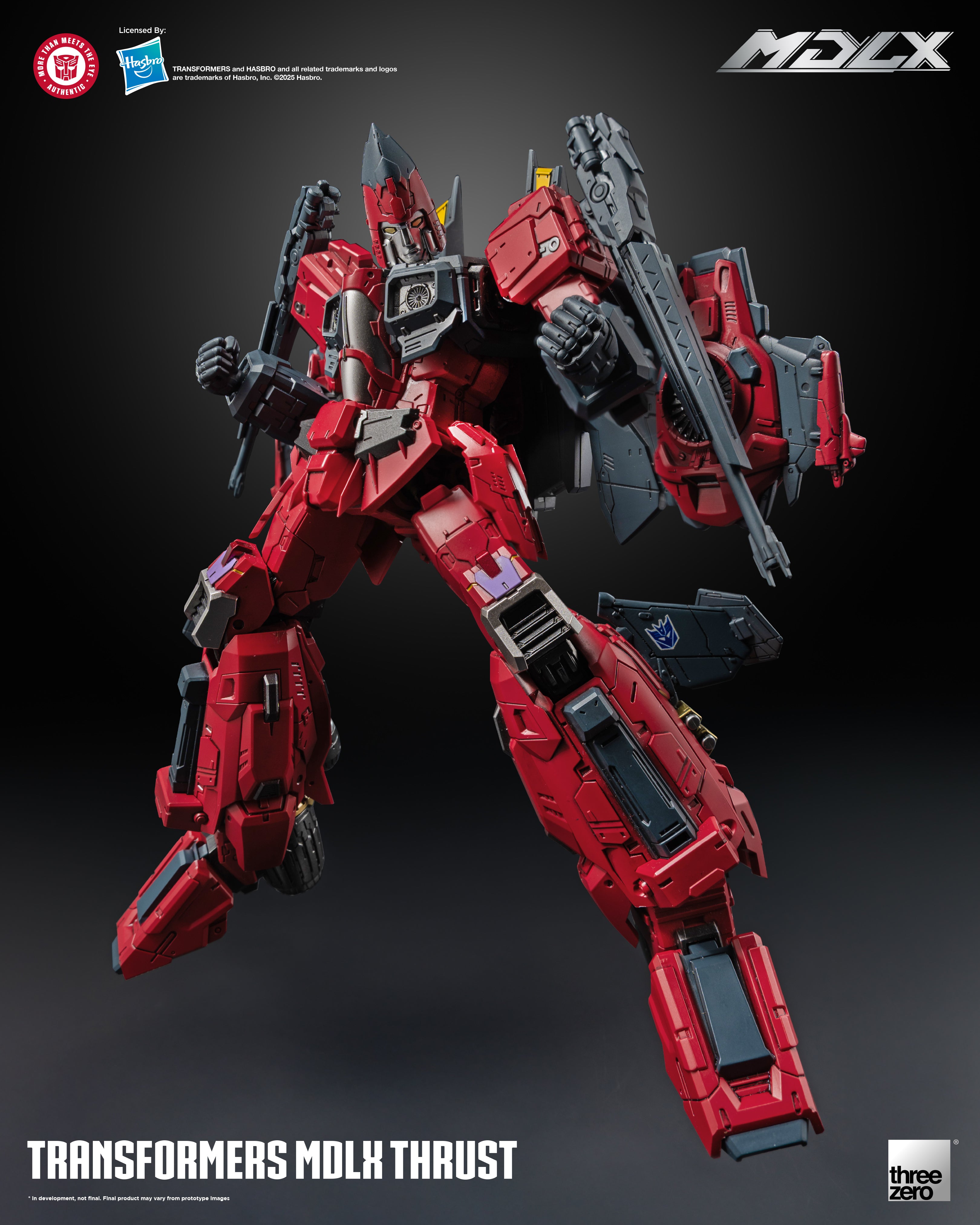 PRE-ORDER THREEZERO Transformers MDLX (G1 Inspired) Thrust