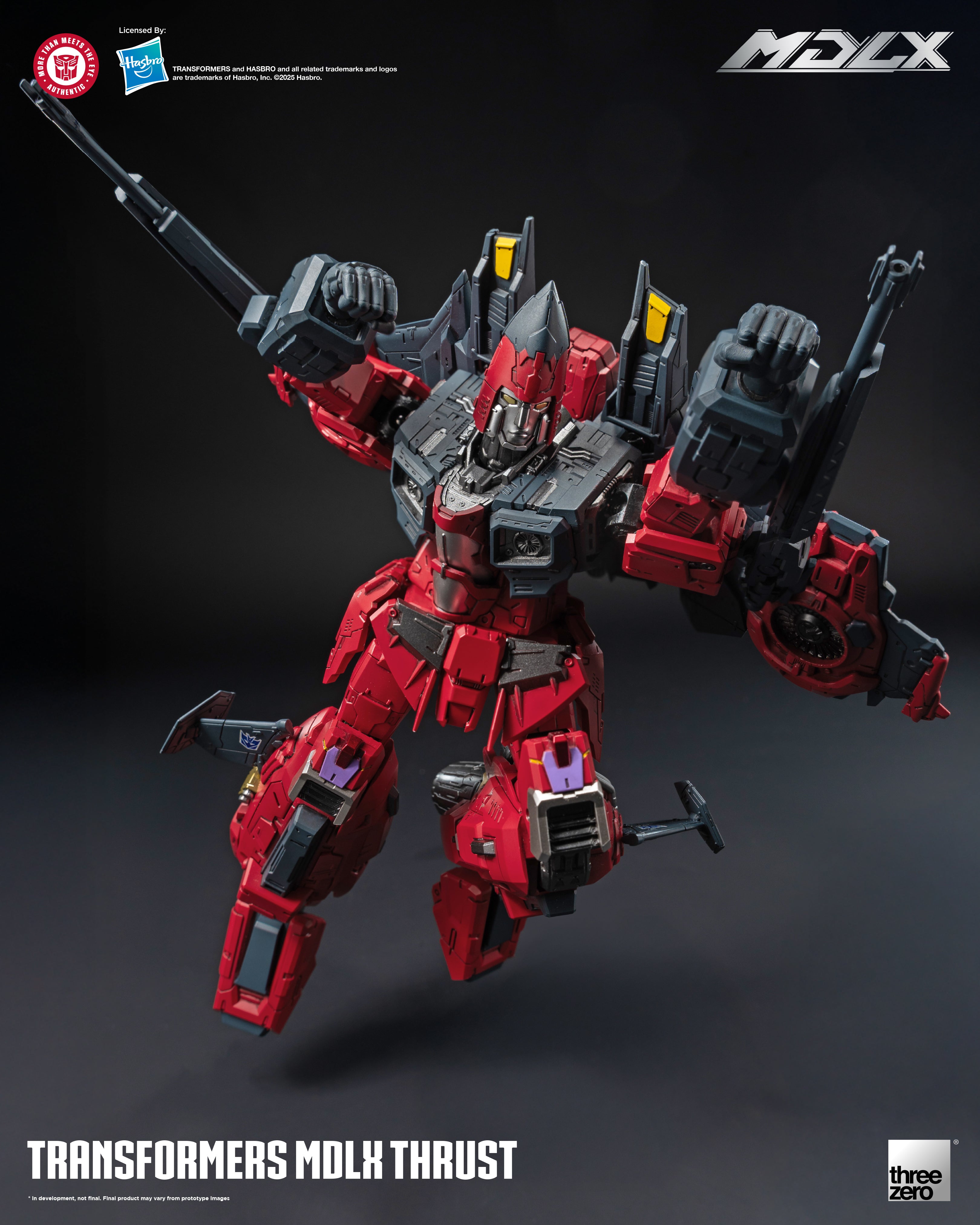 PRE-ORDER THREEZERO Transformers MDLX (G1 Inspired) Thrust