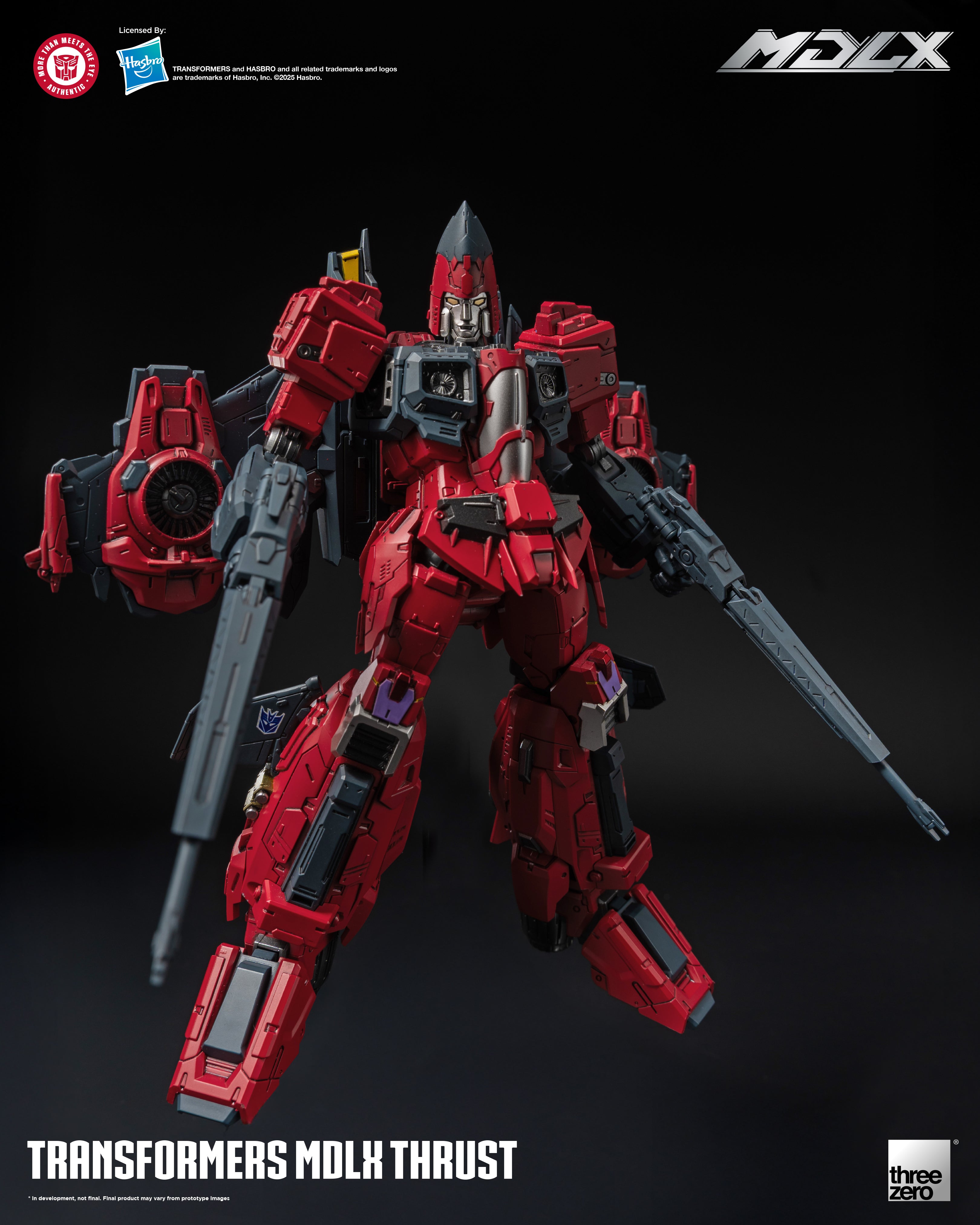 PRE-ORDER THREEZERO Transformers MDLX (G1 Inspired) Thrust
