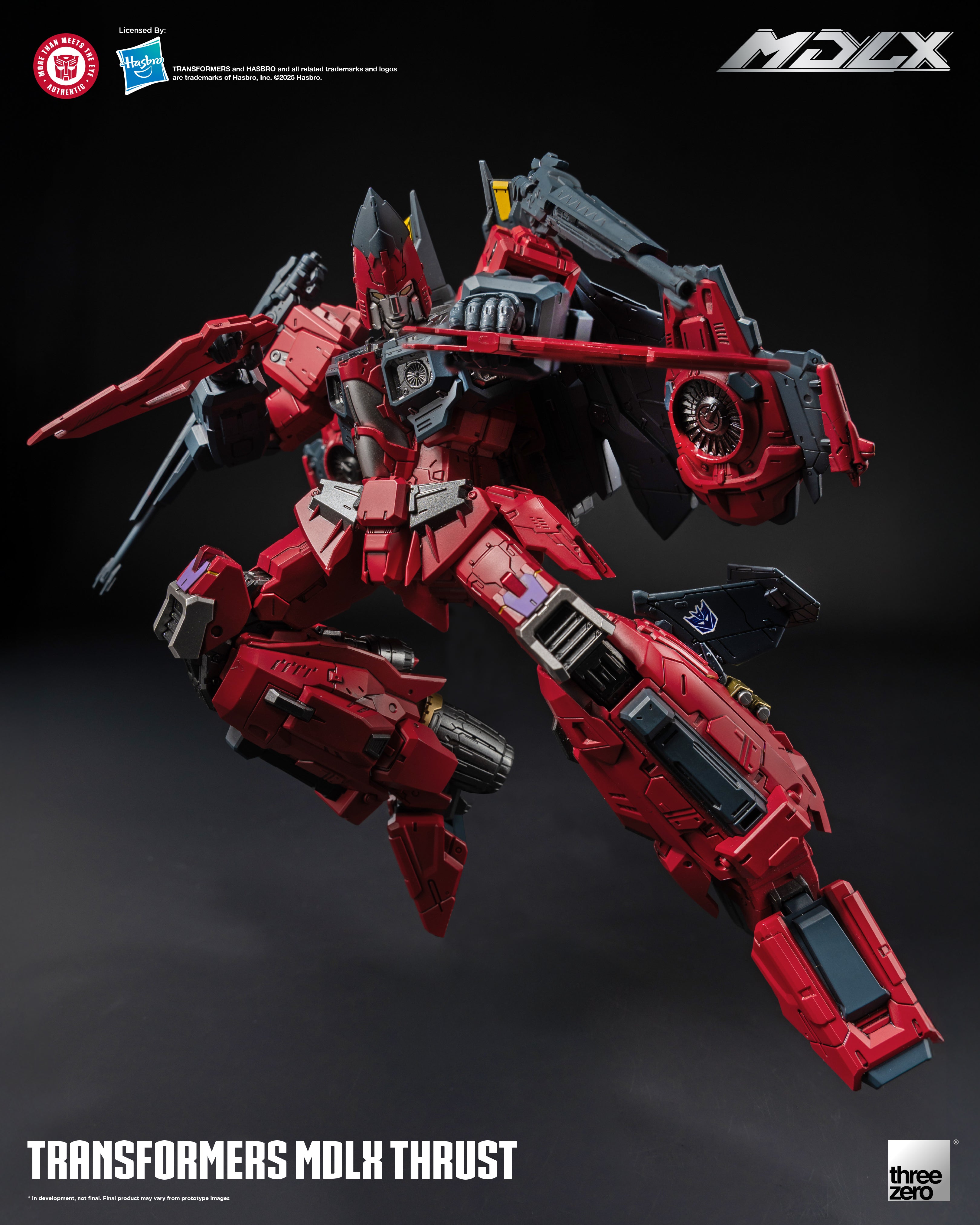 PRE-ORDER THREEZERO Transformers MDLX (G1 Inspired) Thrust