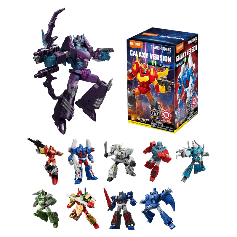 Transformers Blokees Galaxy Version 11 GV11 Lost Light SEALED BOX OF 9