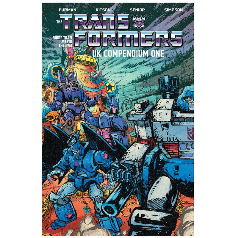 Transformers UK Compendium One Graphic Novel (Jorge Corona Cover)