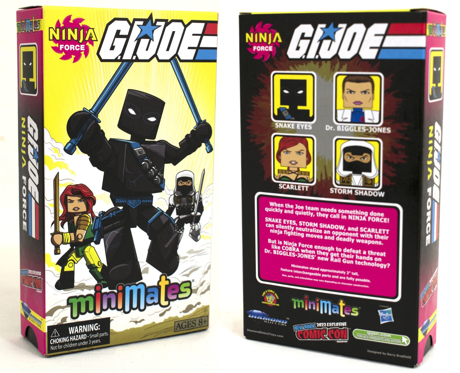 G.I. Joe SDCC 2022 Minimates VHS 4 Pack